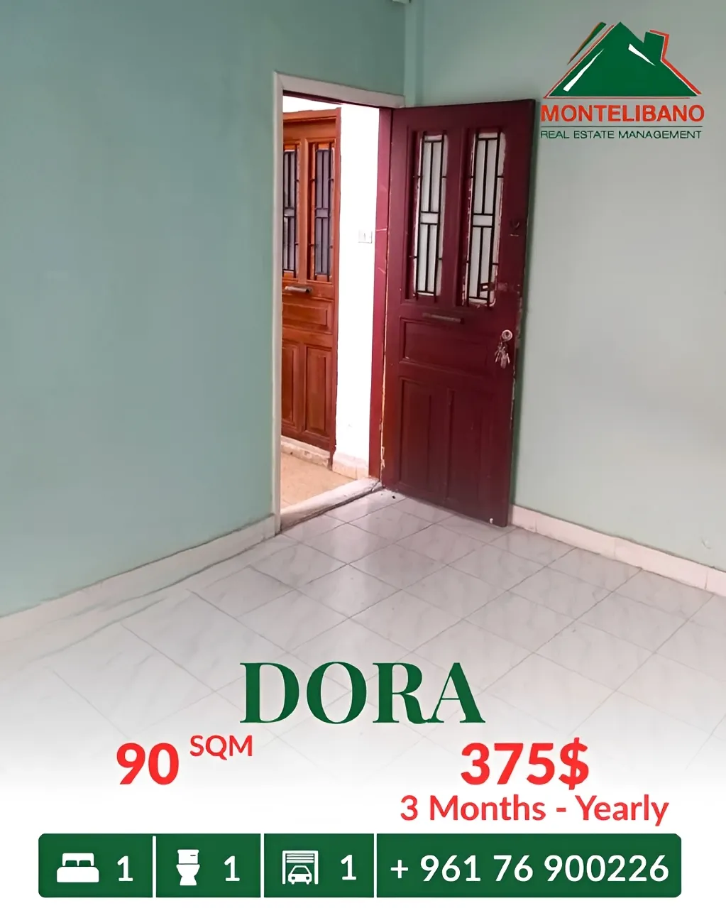 Apartment for rent in Daoura, Lebanon