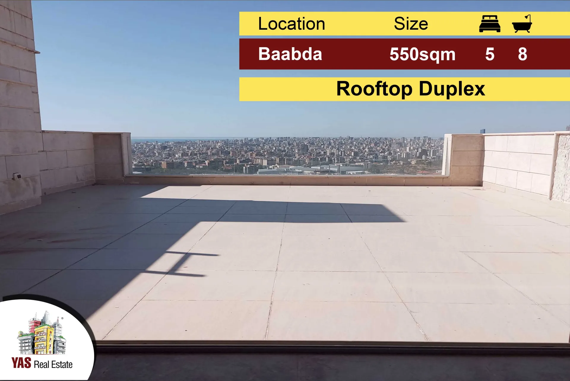Apartment for Sale in Baabda