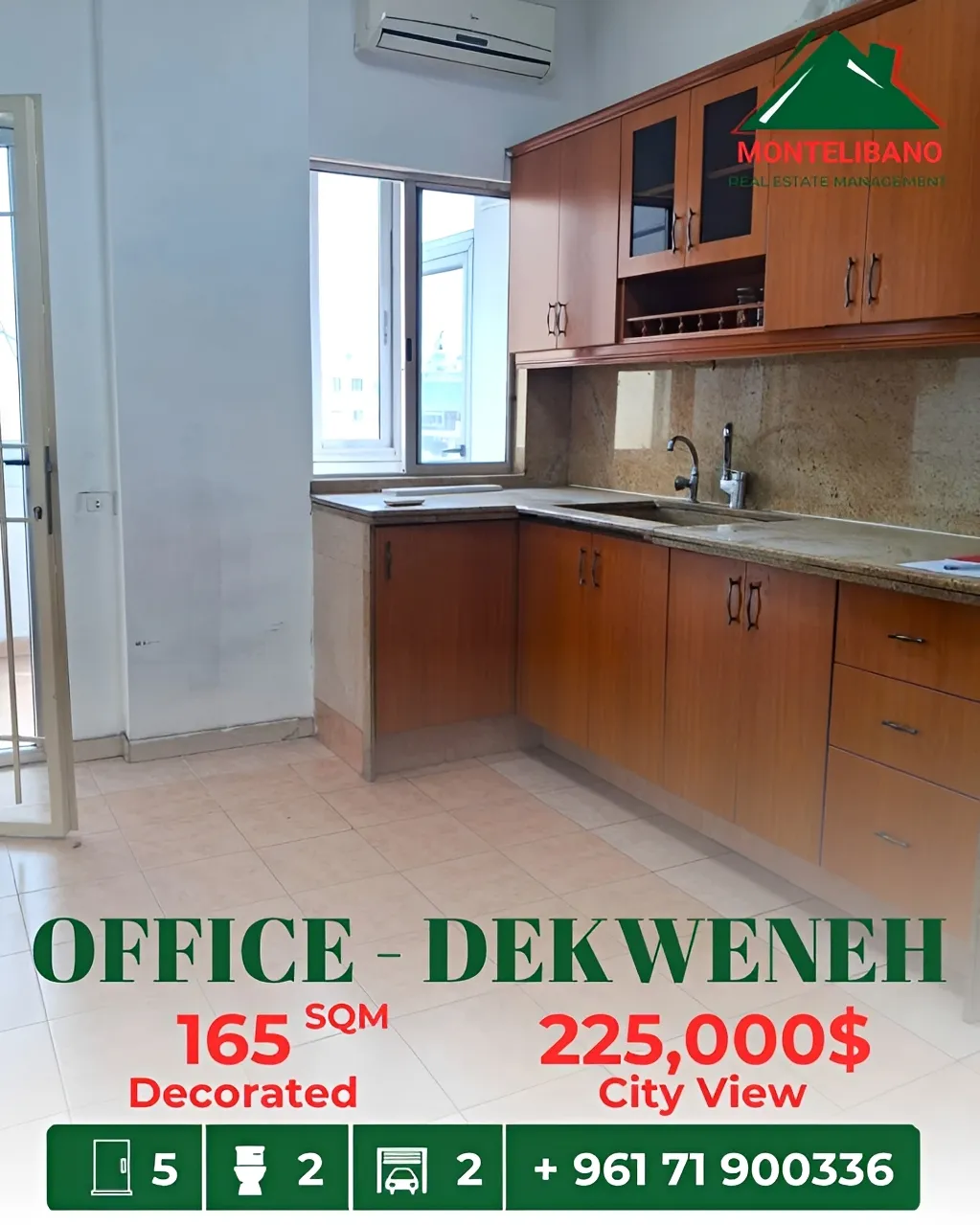 Office for sale in Dekwaneh, Lebanon