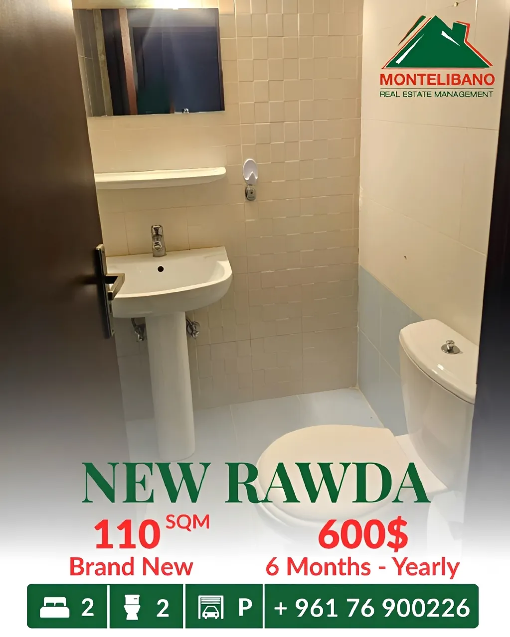 Apartment for rent in New Rawda, Beirut, Lebanon