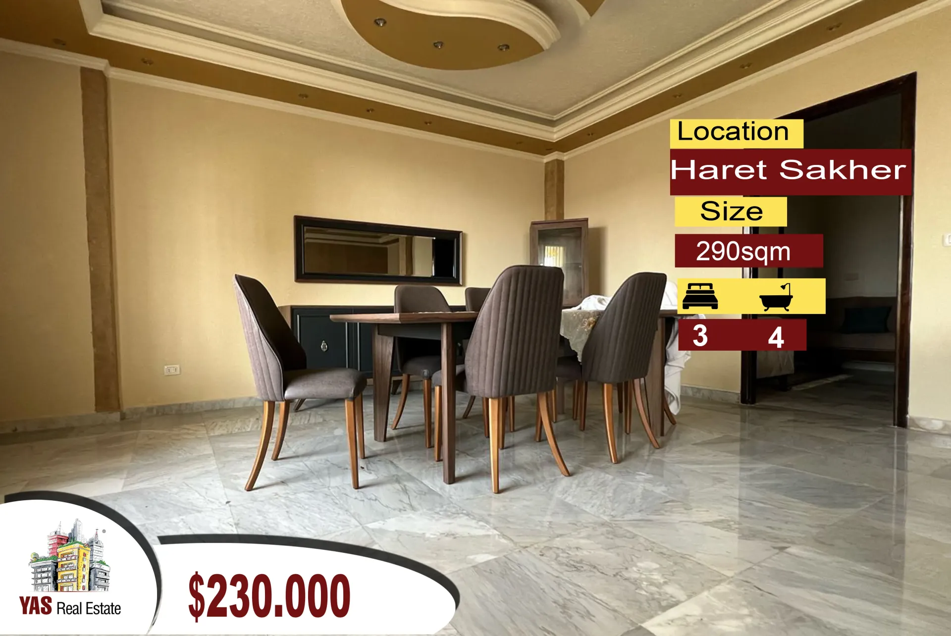 Apartment for Sale in Haret Sakhr