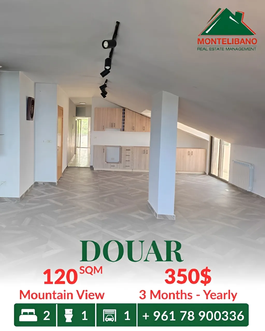 Apartment for rent in Douar