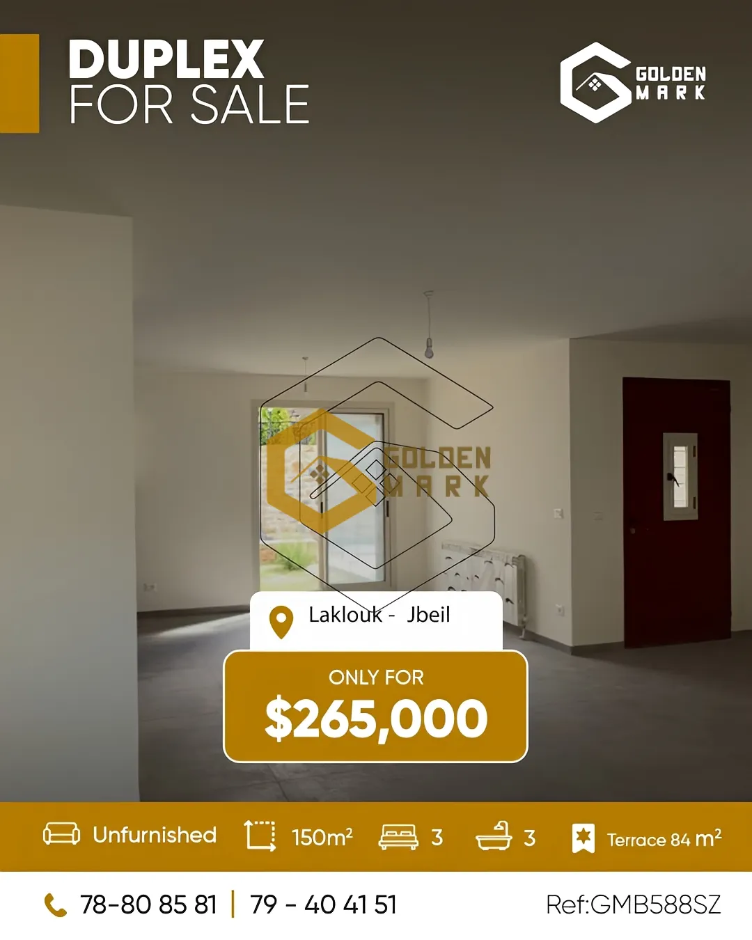 Villa for Sale in Laqlouq