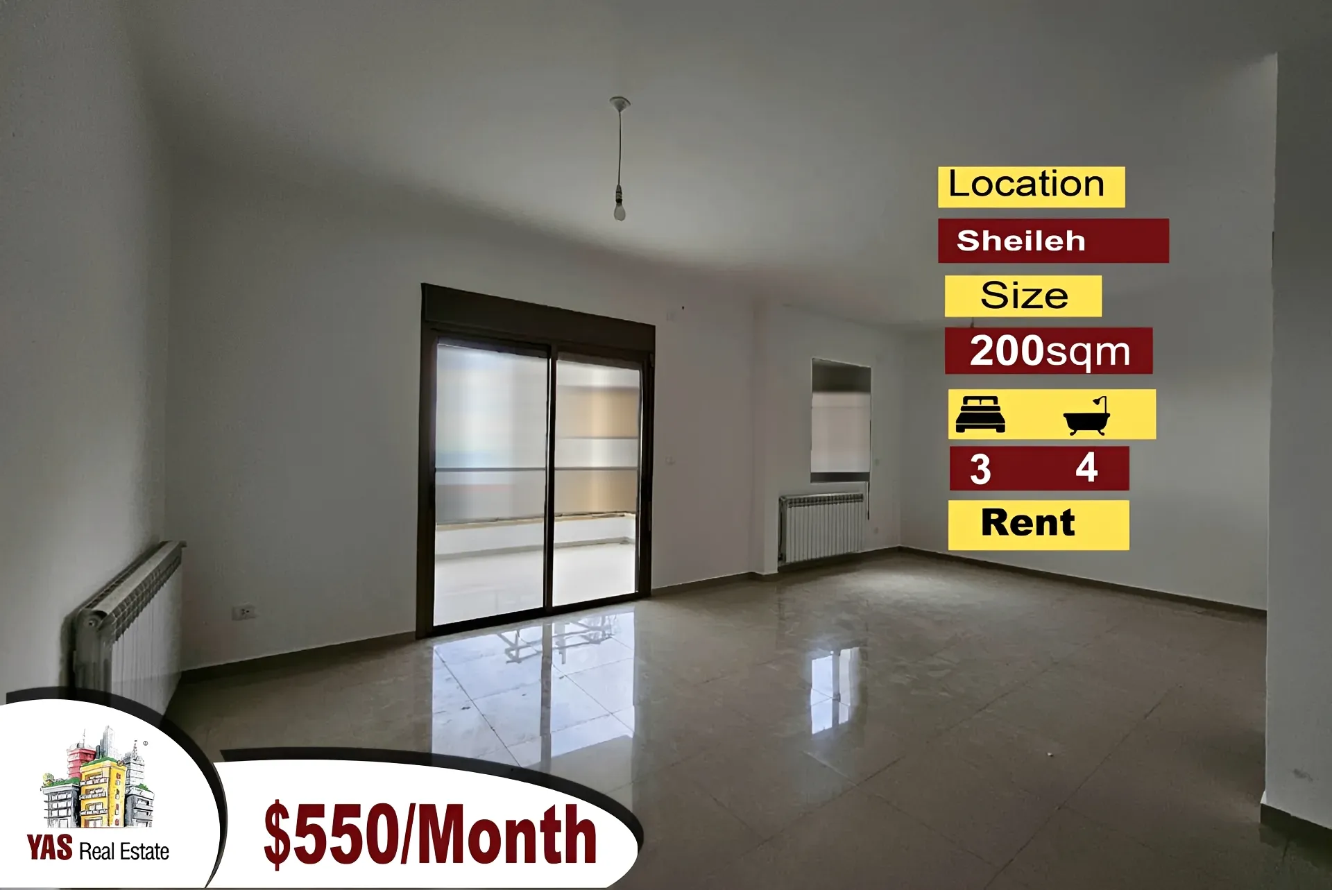 Apartment for Rent in Sehaile - 3 bed, 4 bath