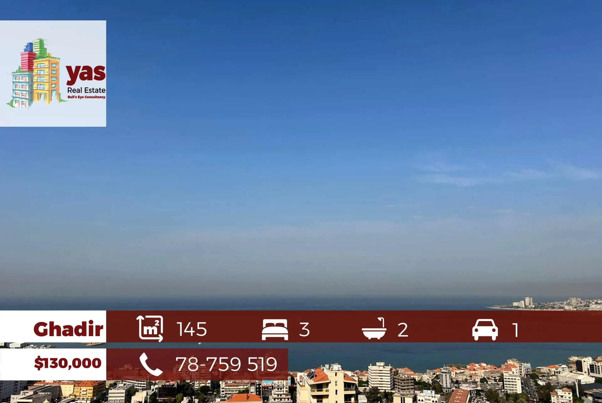 Apartment for Sale in Ghadir - 3 bed, 2 bath