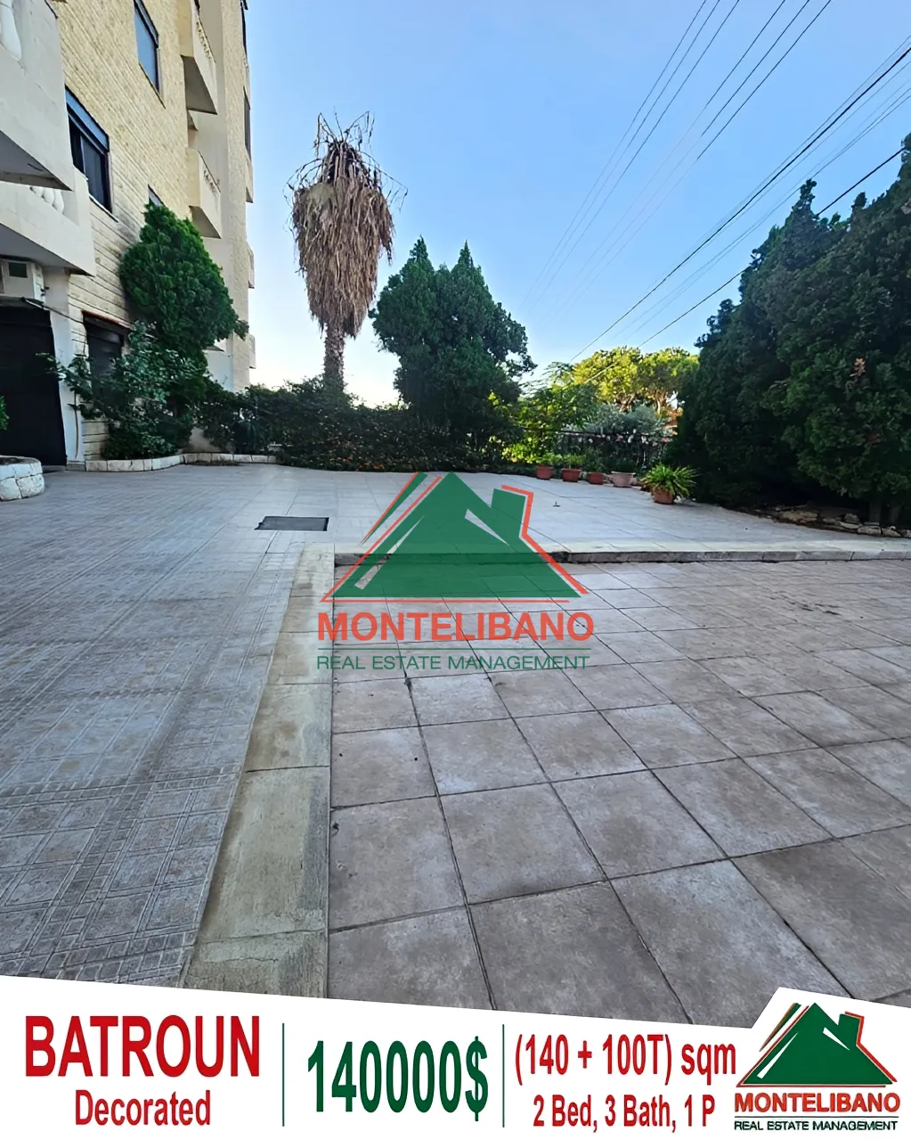 Apartment for Sale in Batroun, Lebanon - 3 bed, 2 bath