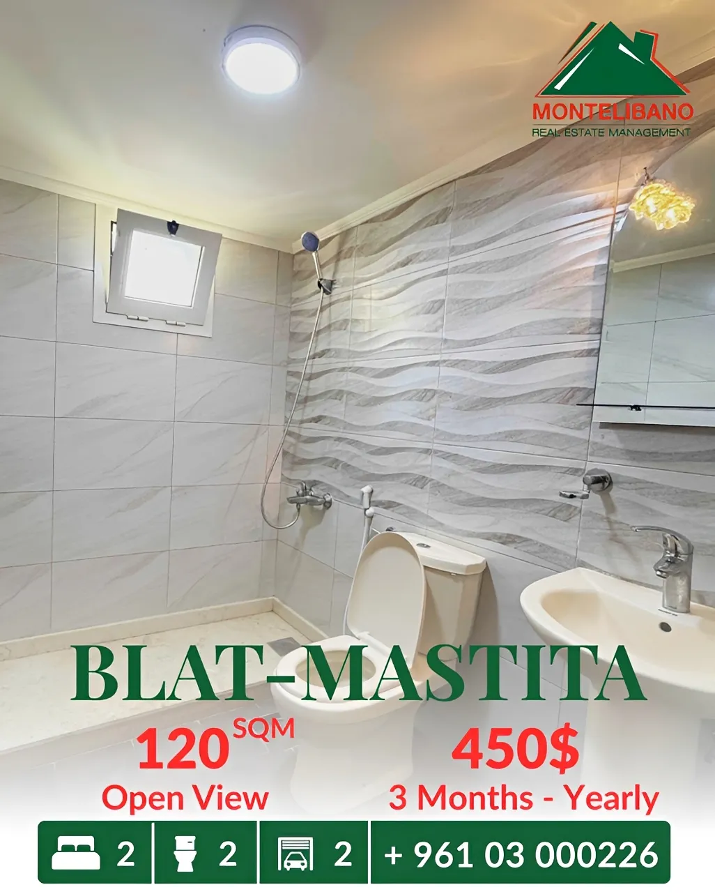 Apartment for rent in Blat