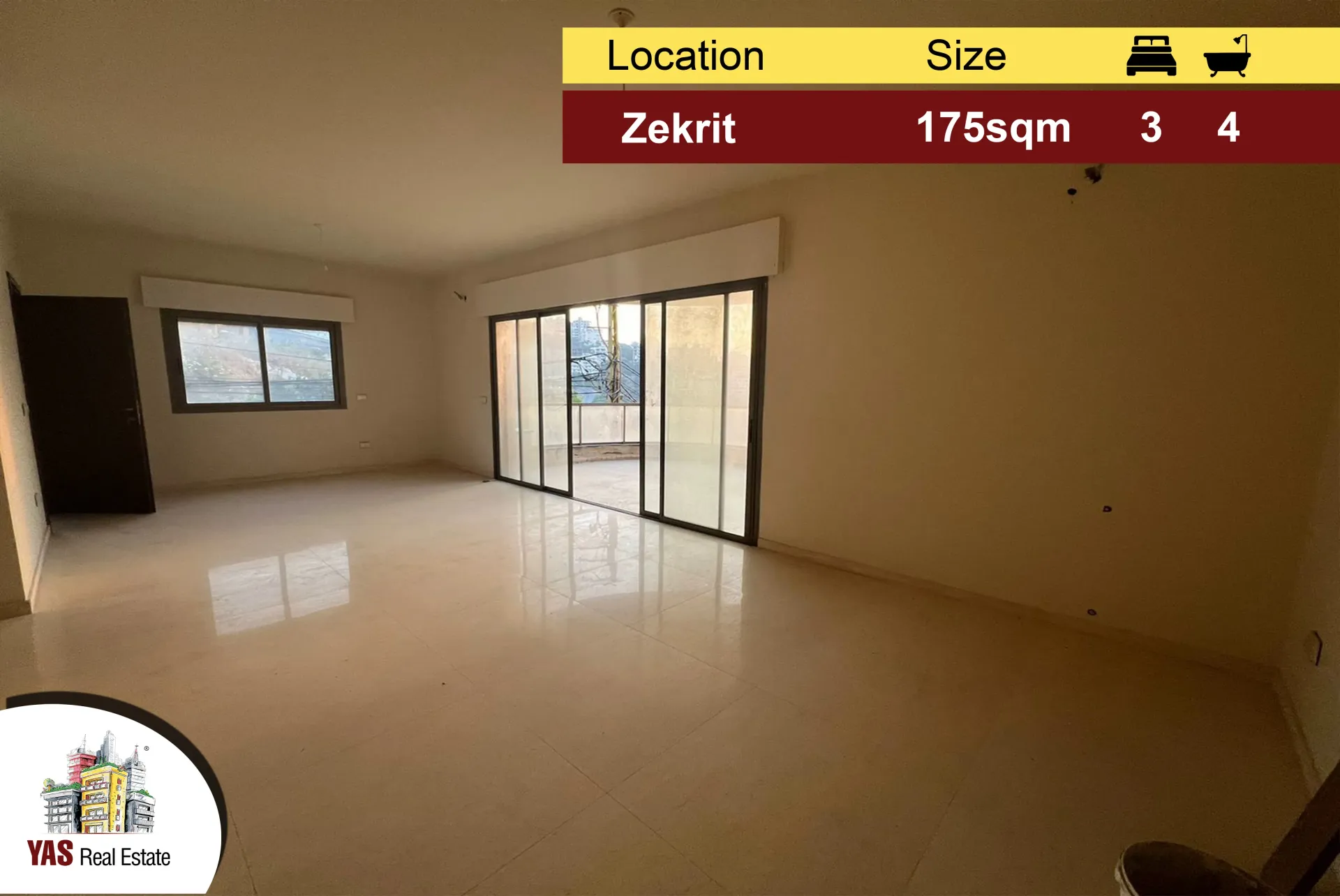 Apartment for Sale in Zakrit - 3 bed, 4 bath
