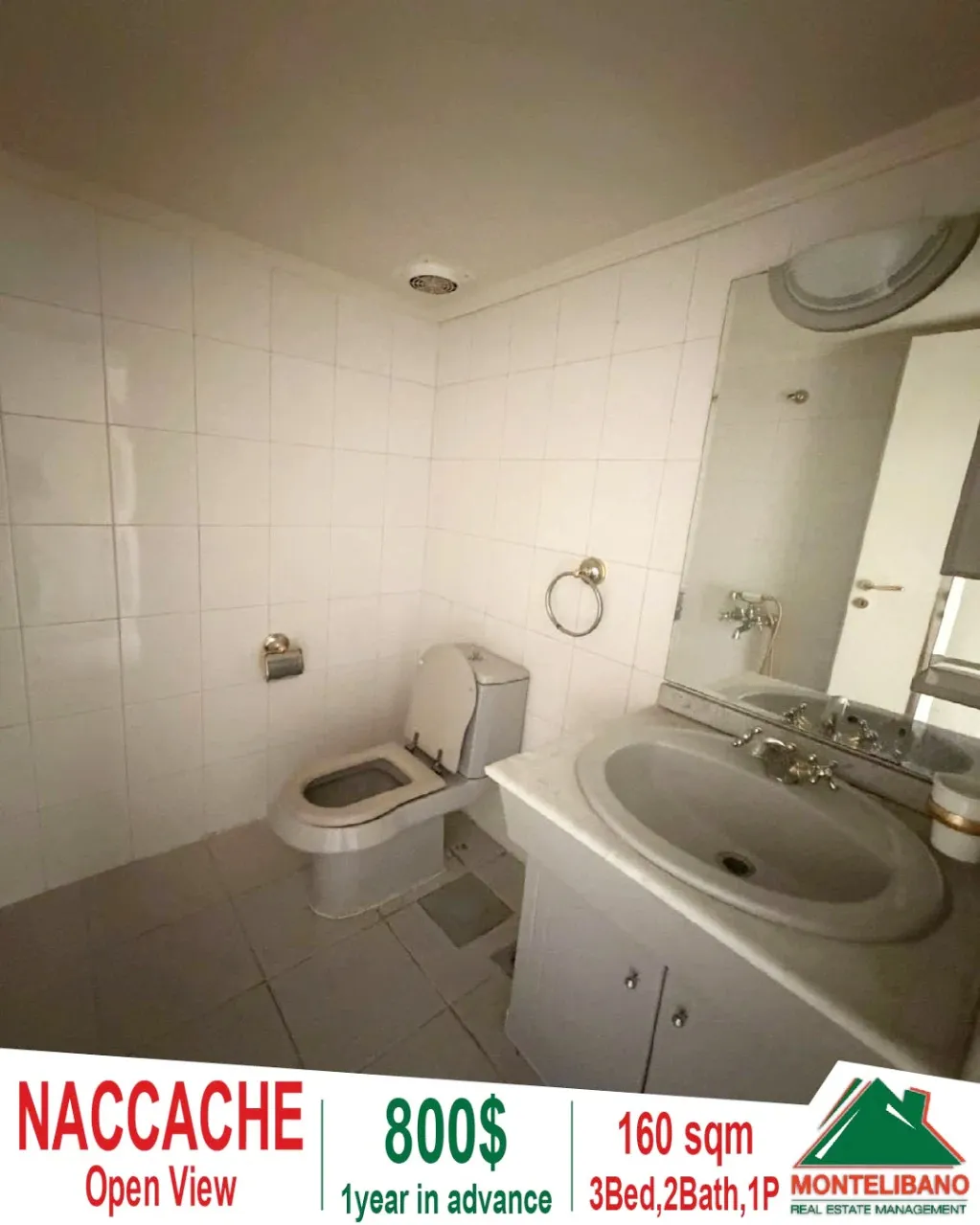 Apartment for rent in Naccache, Lebanon