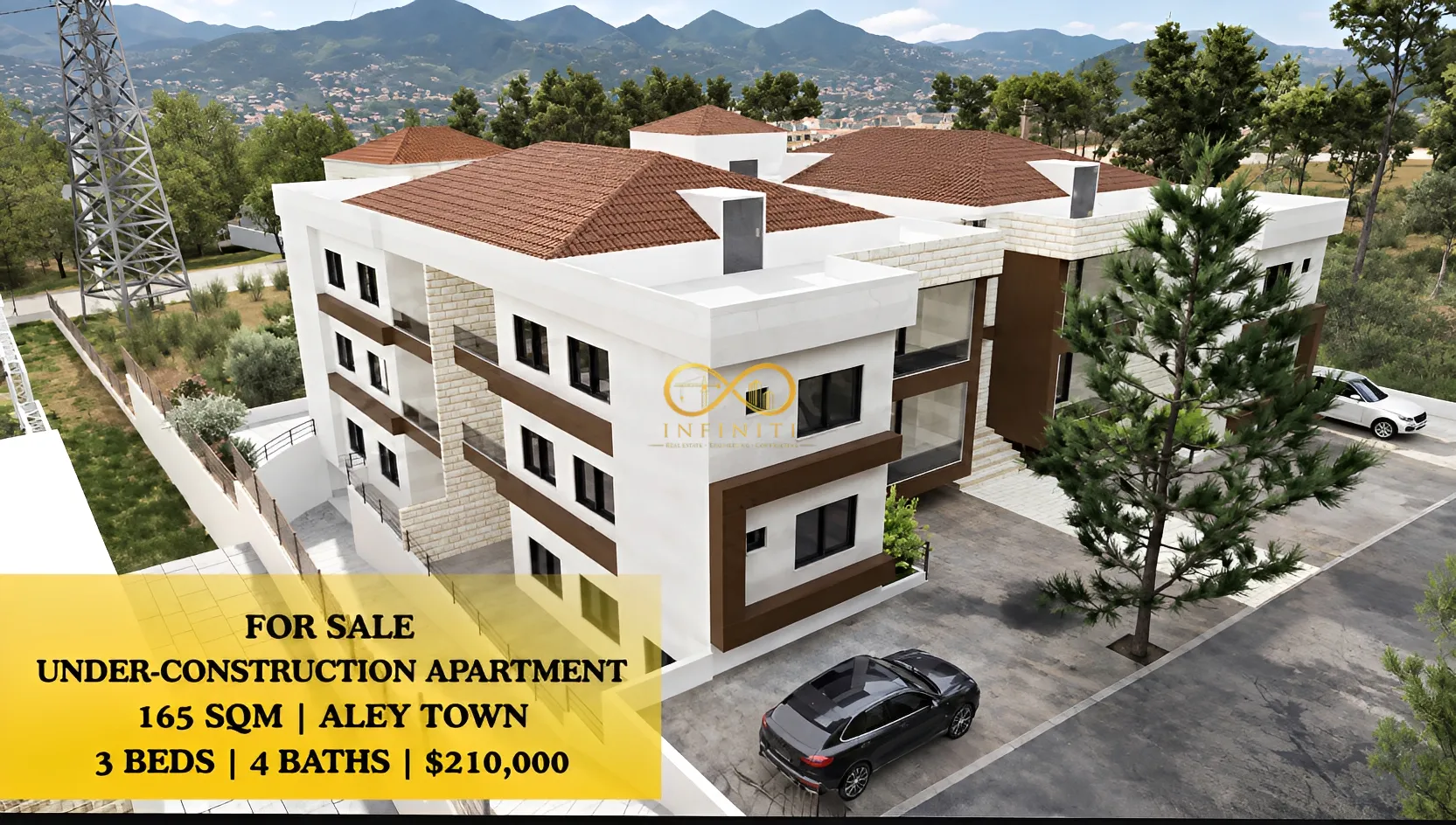 Apartment for sale in Aley