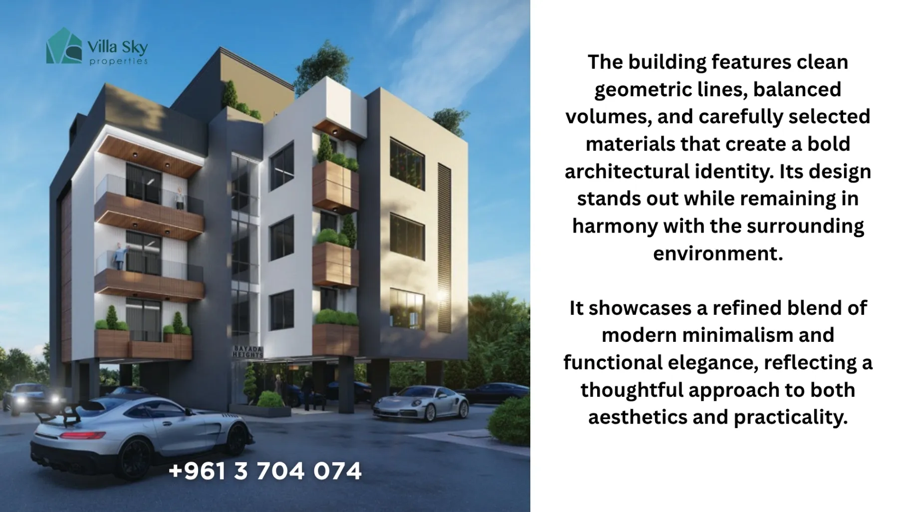 Apartment for sale in Bayada, Rabieh, Lebanon