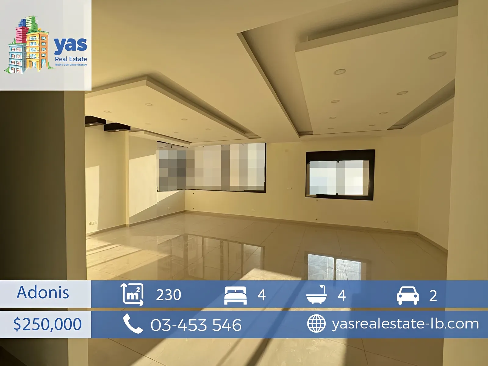 Apartment for Sale in Adonis