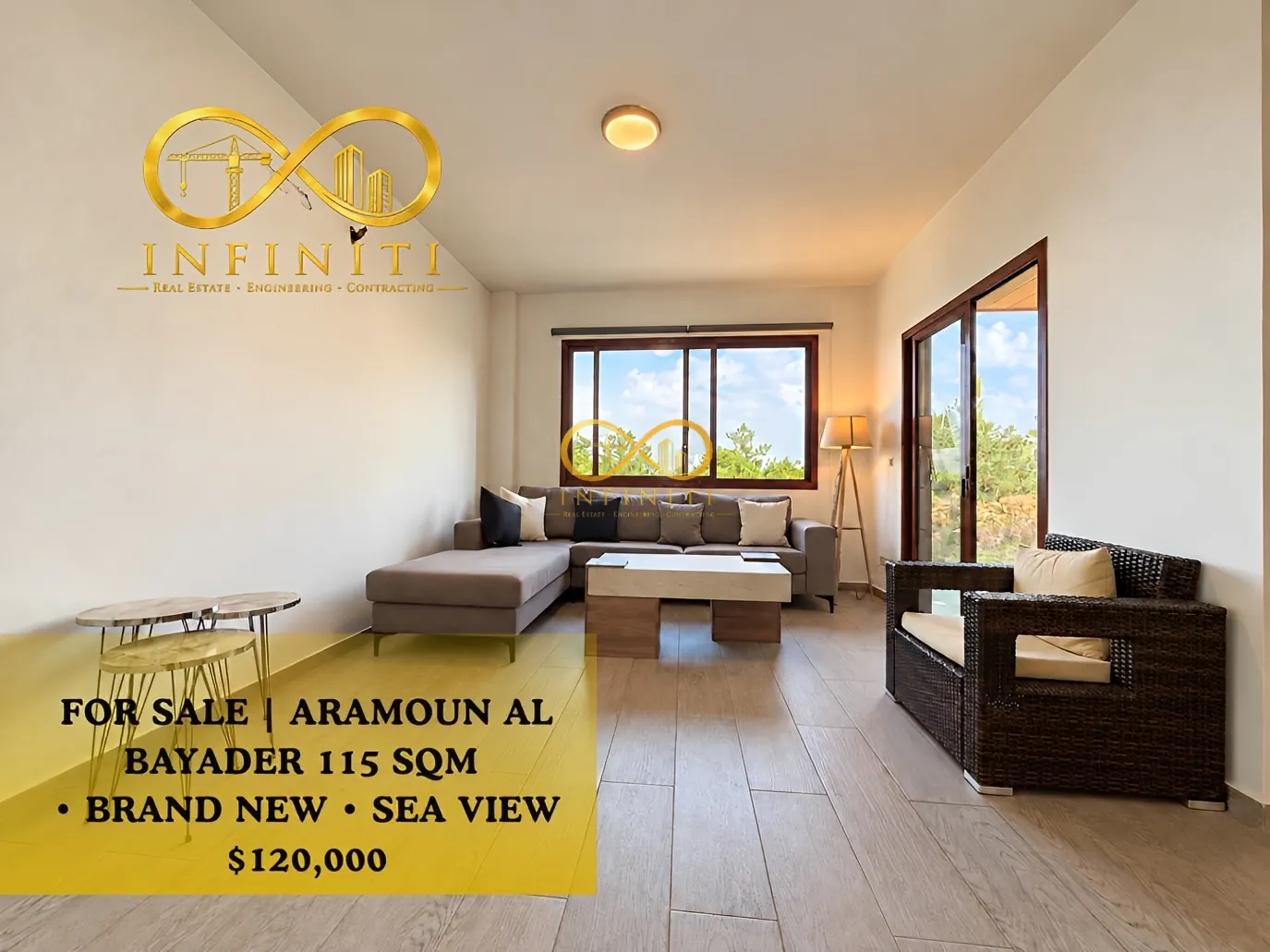 Apartment for sale in Aaramoun