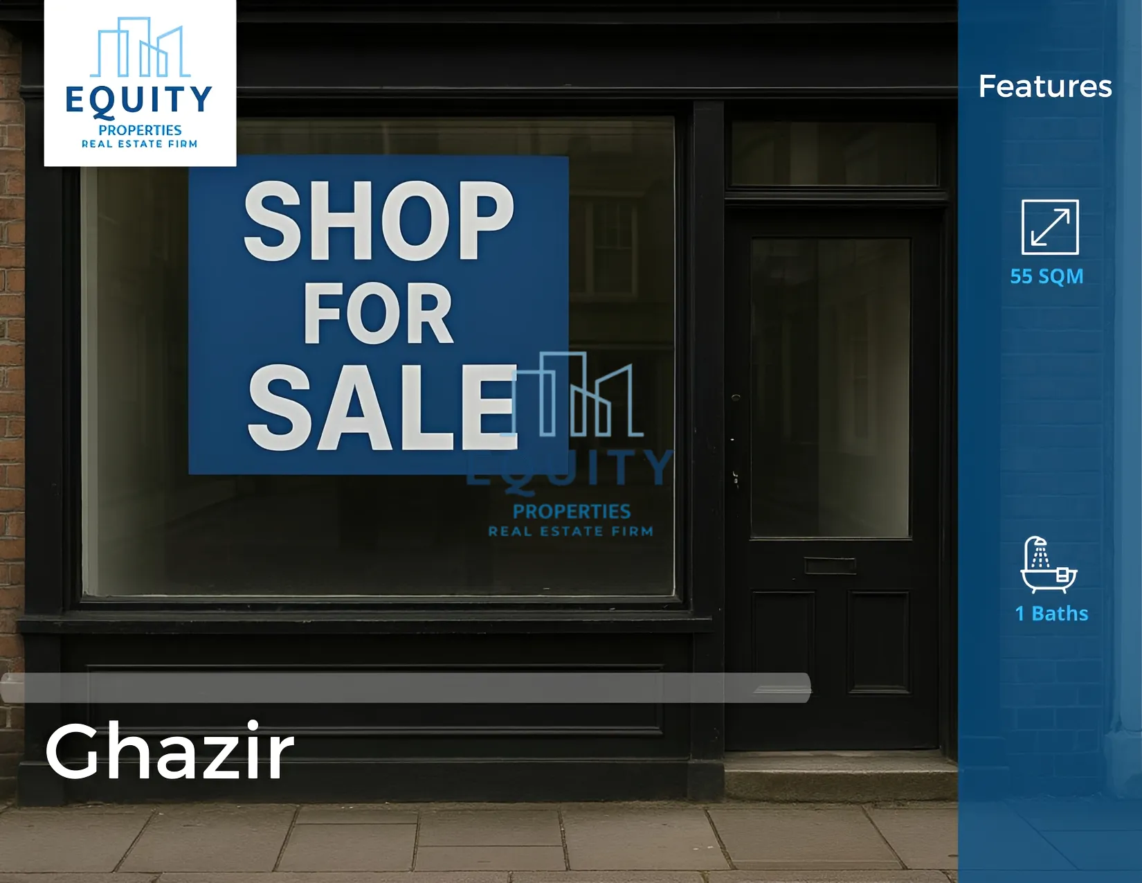 Shop for sale in Ghazir