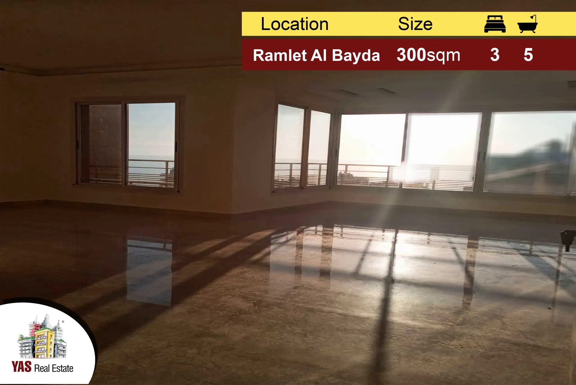 Apartment for Sale in Ramlet El Baida