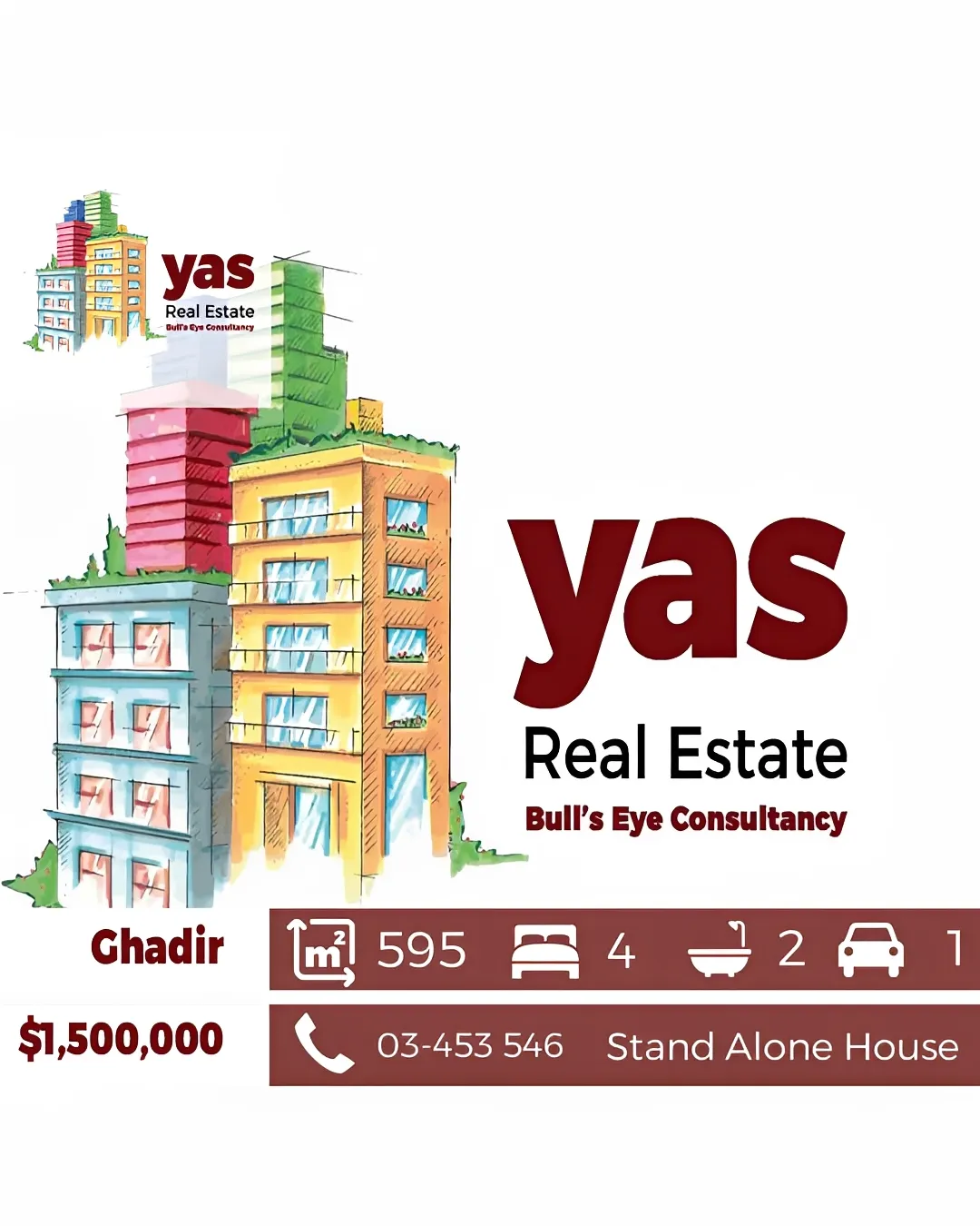 Apartment for Sale in Ghadir