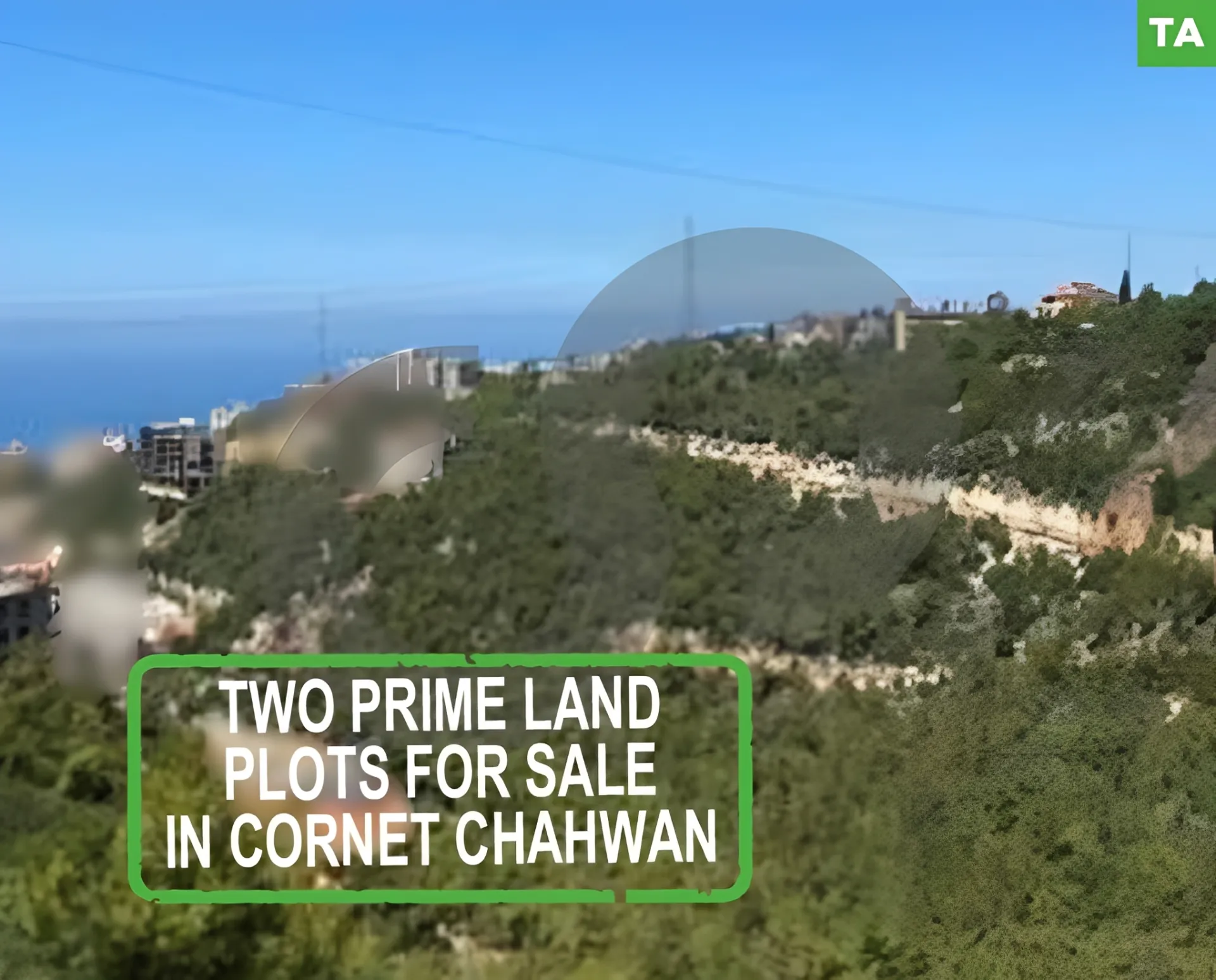 Land for Sale in Cornet Chahwan, Lebanon