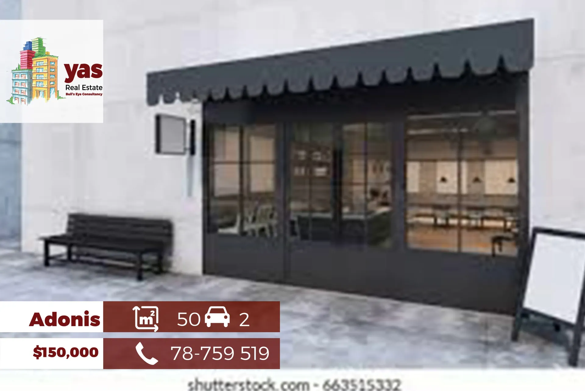 Shop for Sale in Adonis