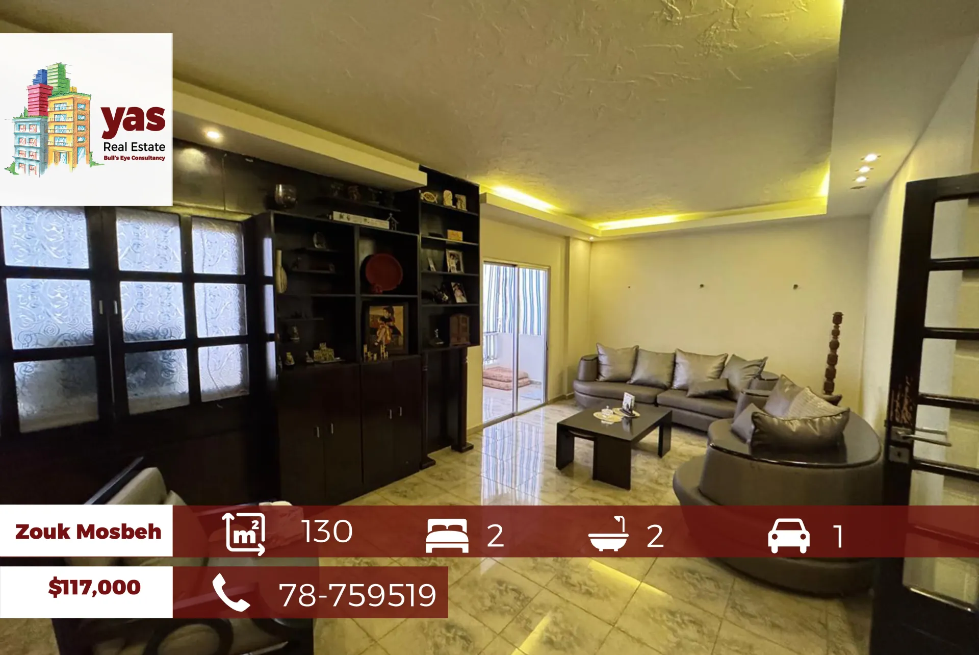 Apartment for Sale in Zouk Mosbeh
