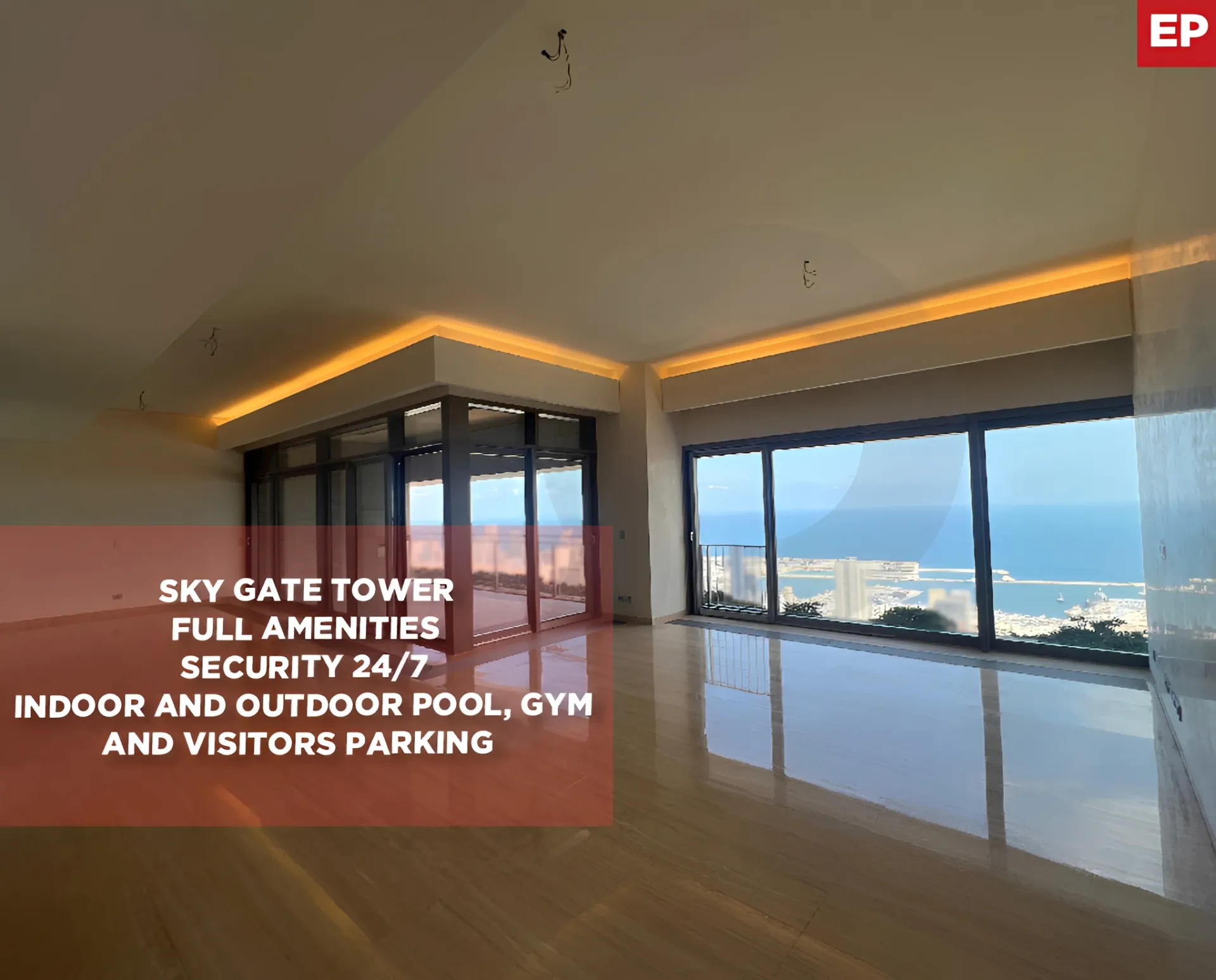 Apartment for Sale in Achrafieh - 3 bed, 5 bath