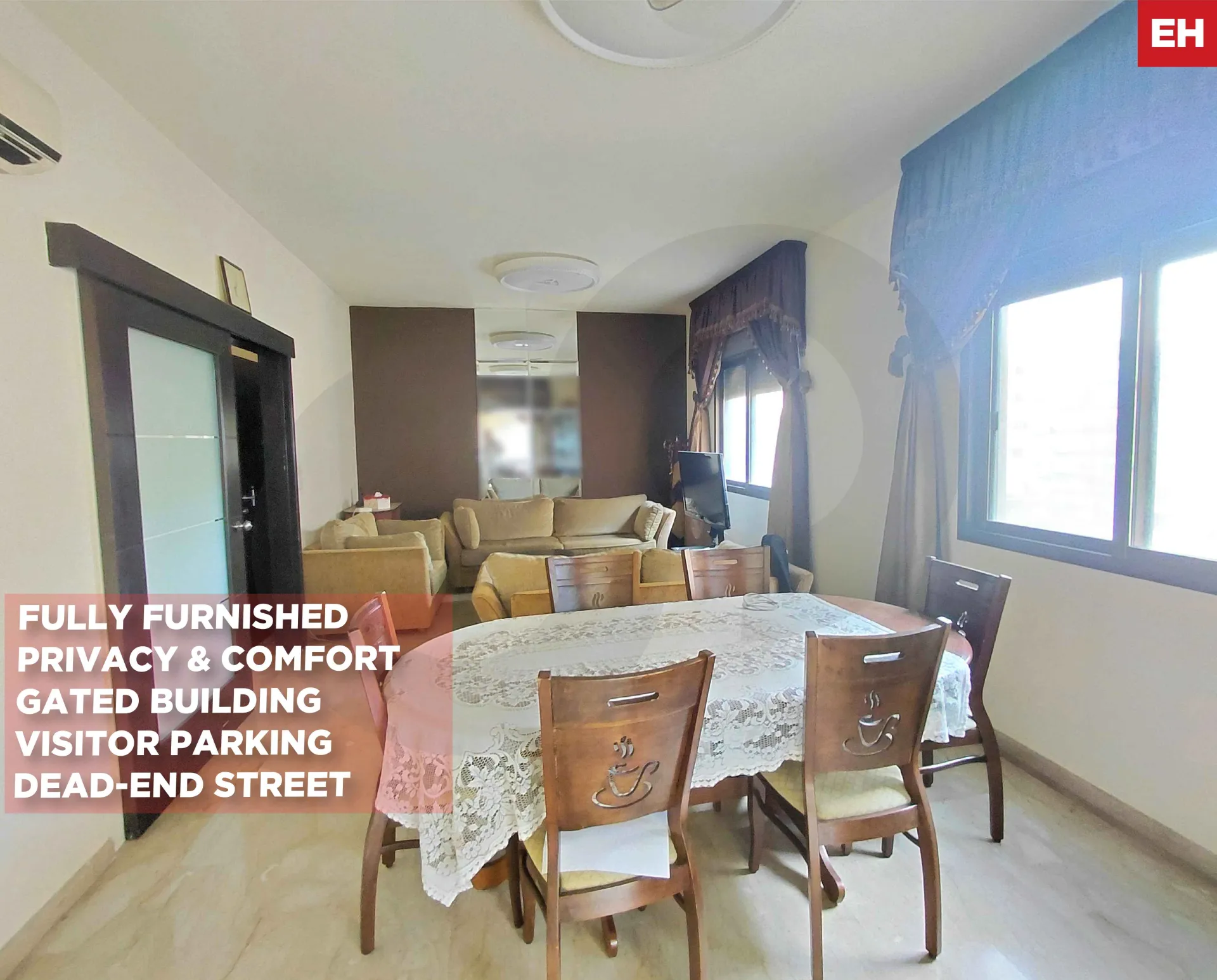 Apartment for Sale in Baouchriyeh - 3 bed, 2 bath