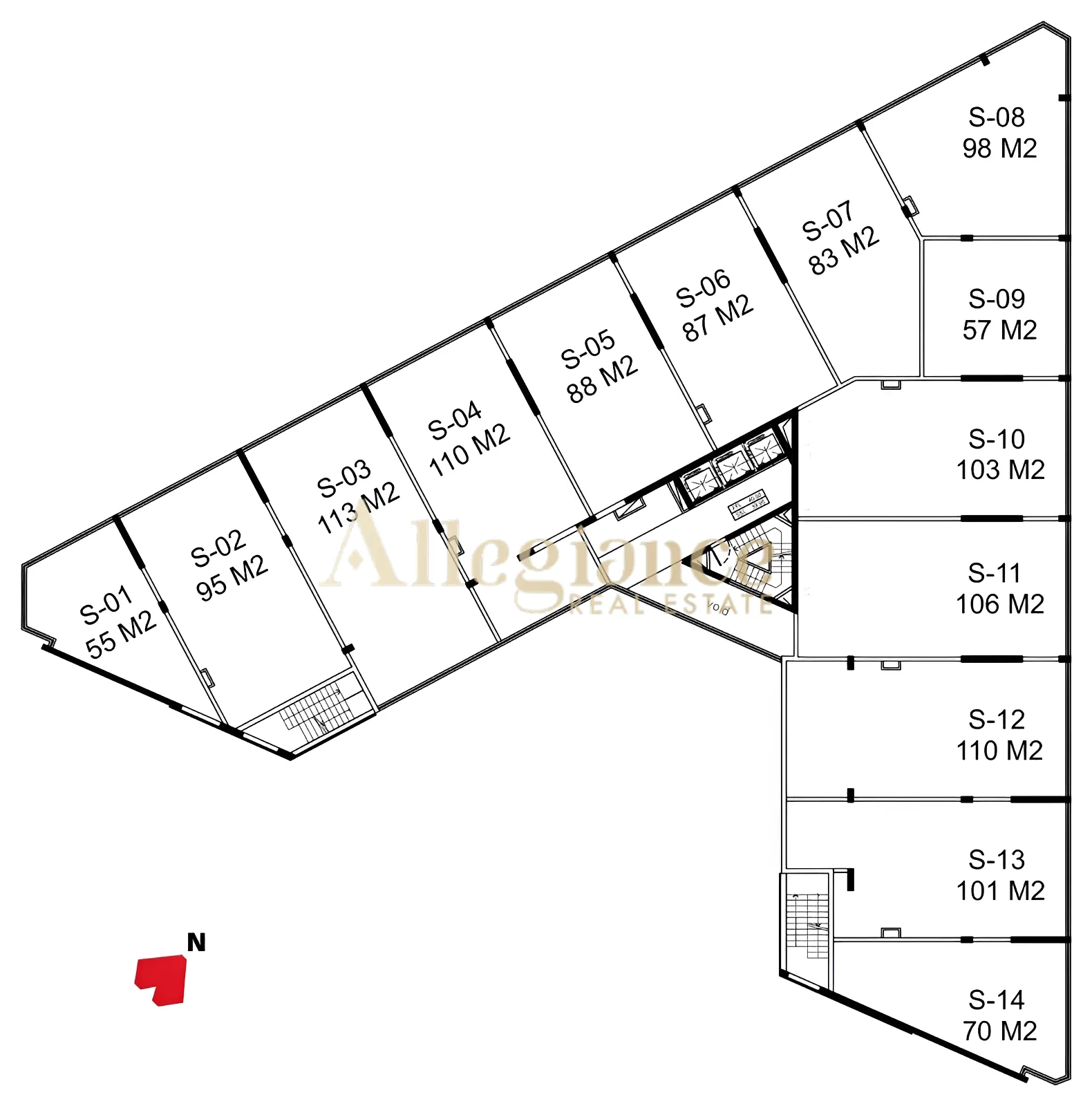 Office for sale in Badaro