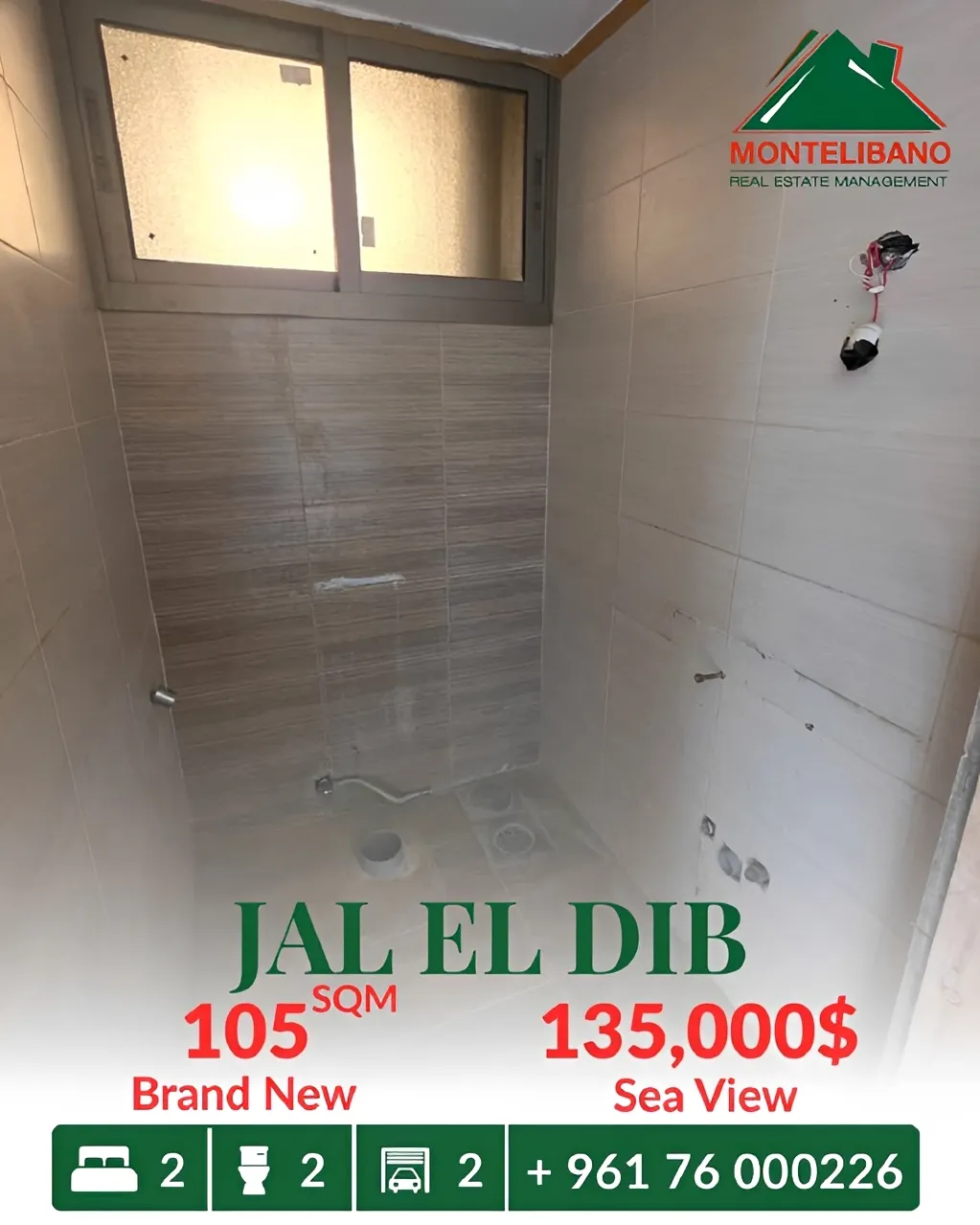 Apartment for sale in Jal El Dib