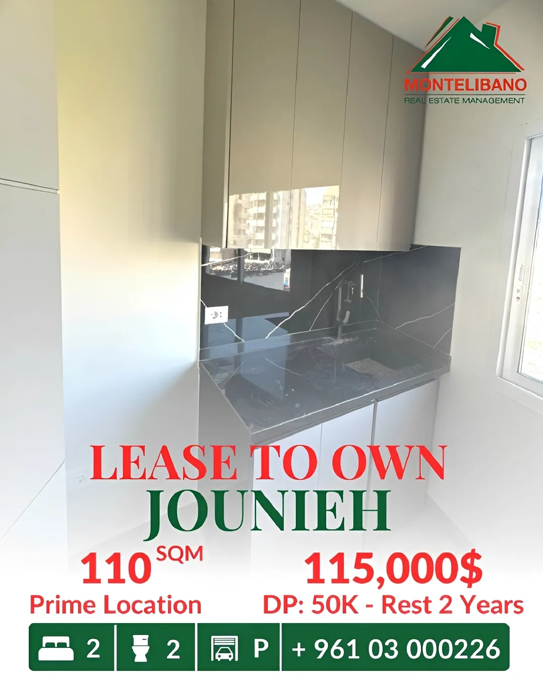 Apartment for sale in Jounieh, Lebanon