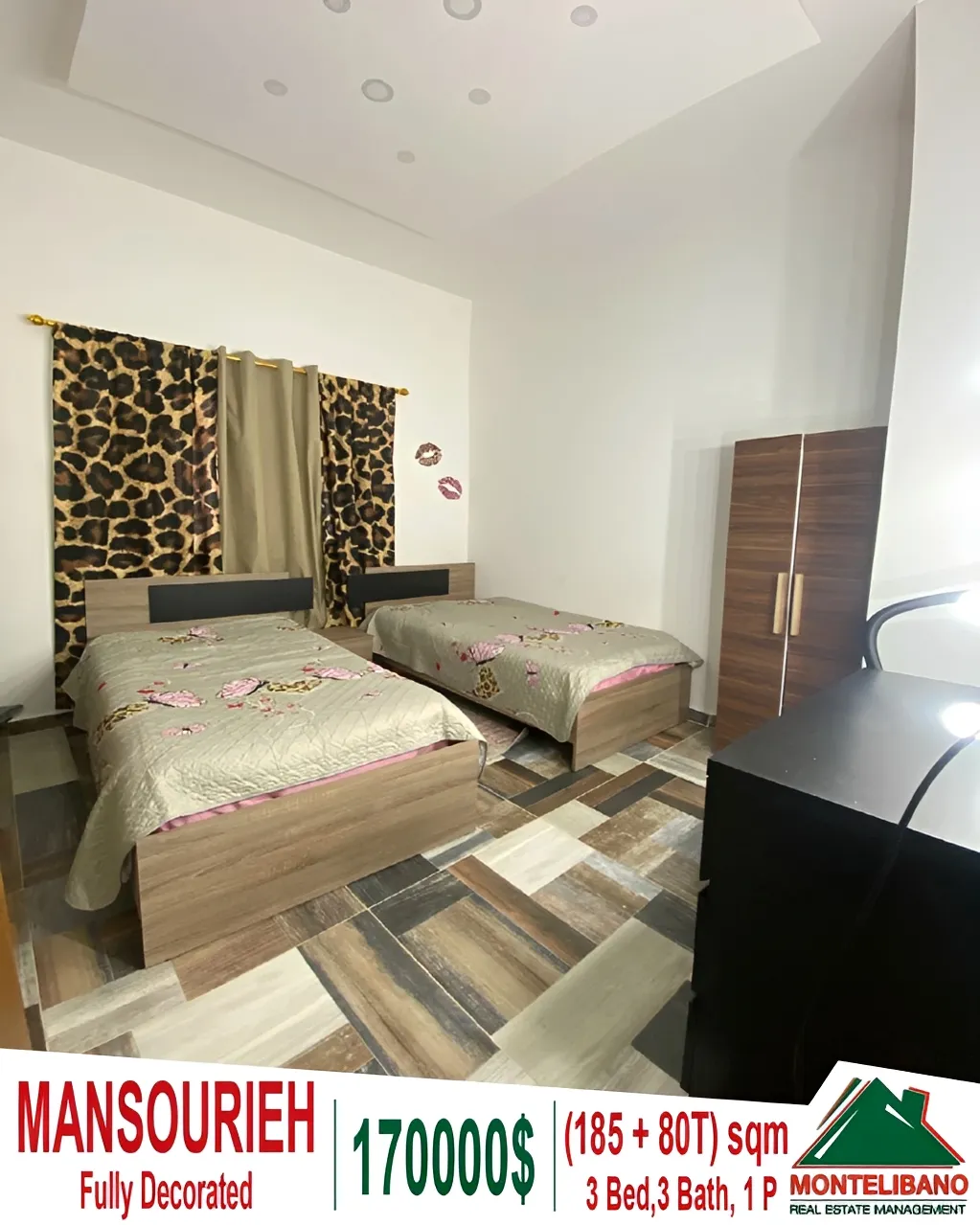 Apartment for sale in Mansourieh, Lebanon