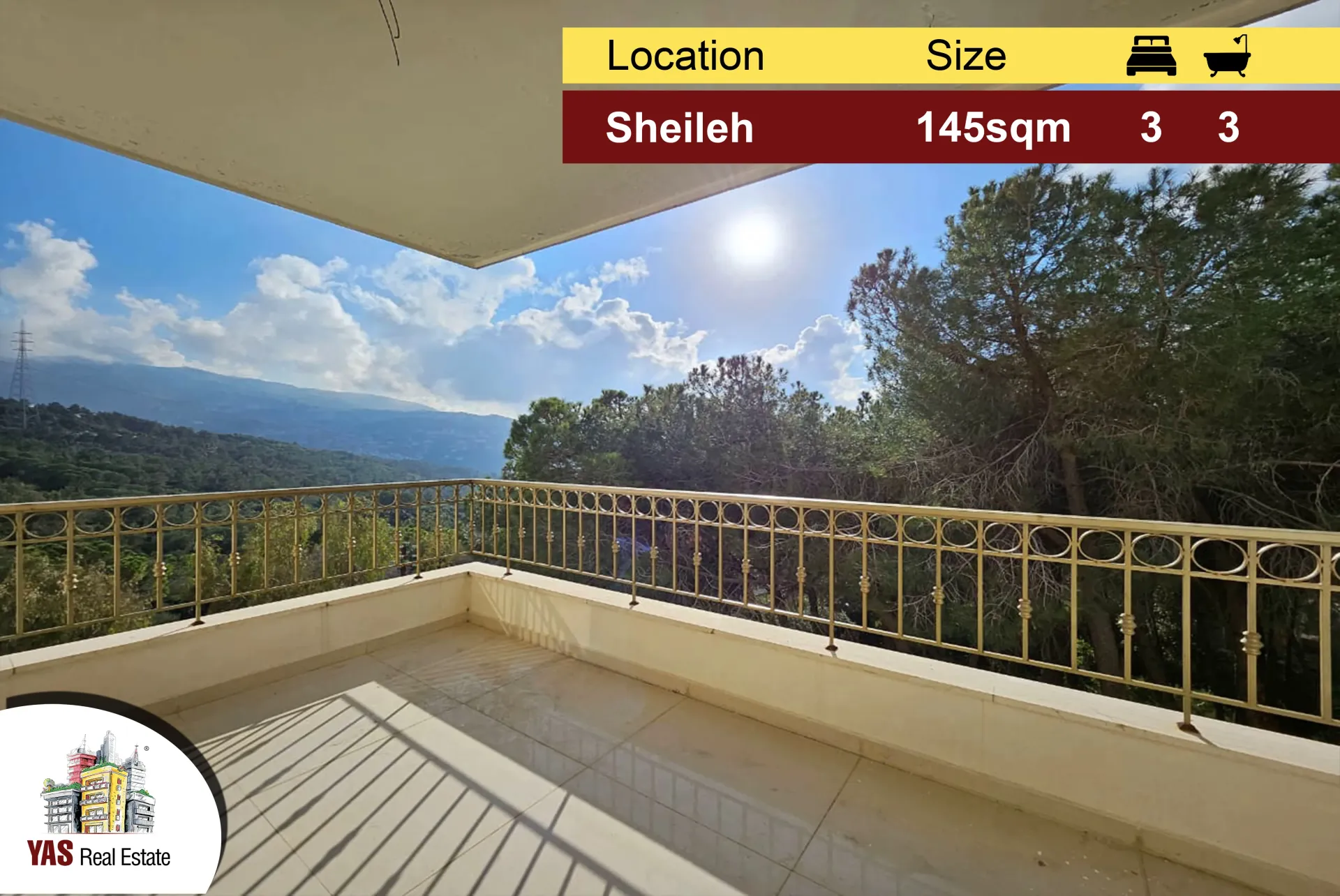 Apartment for Sale in Sehaile - 3 bed, 3 bath