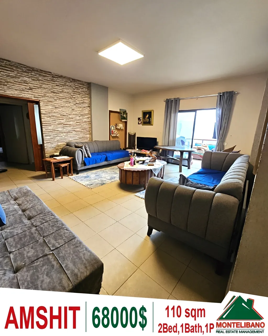 Apartment for sale in Aamchit, Lebanon