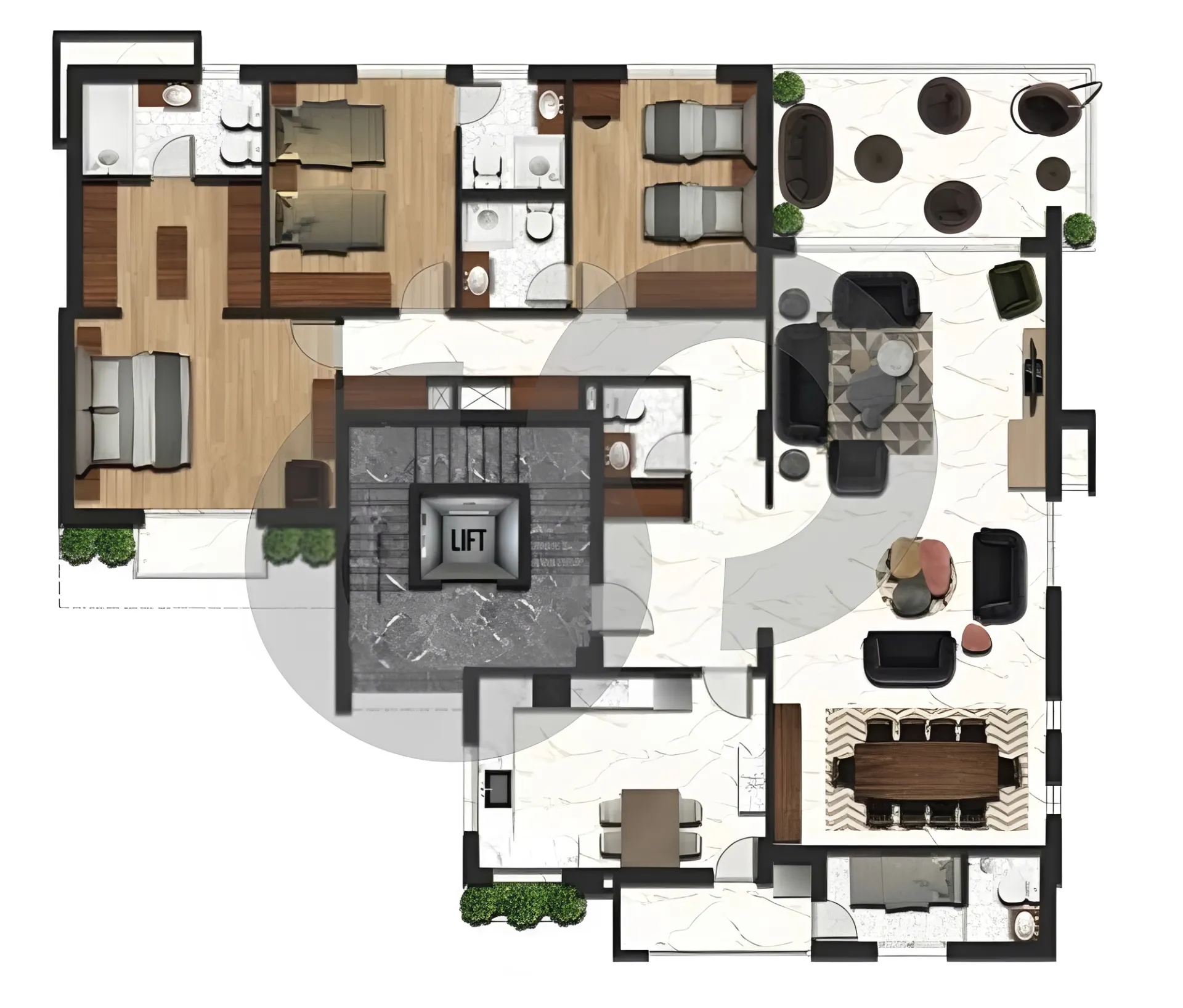 Apartment for Sale in Bayada