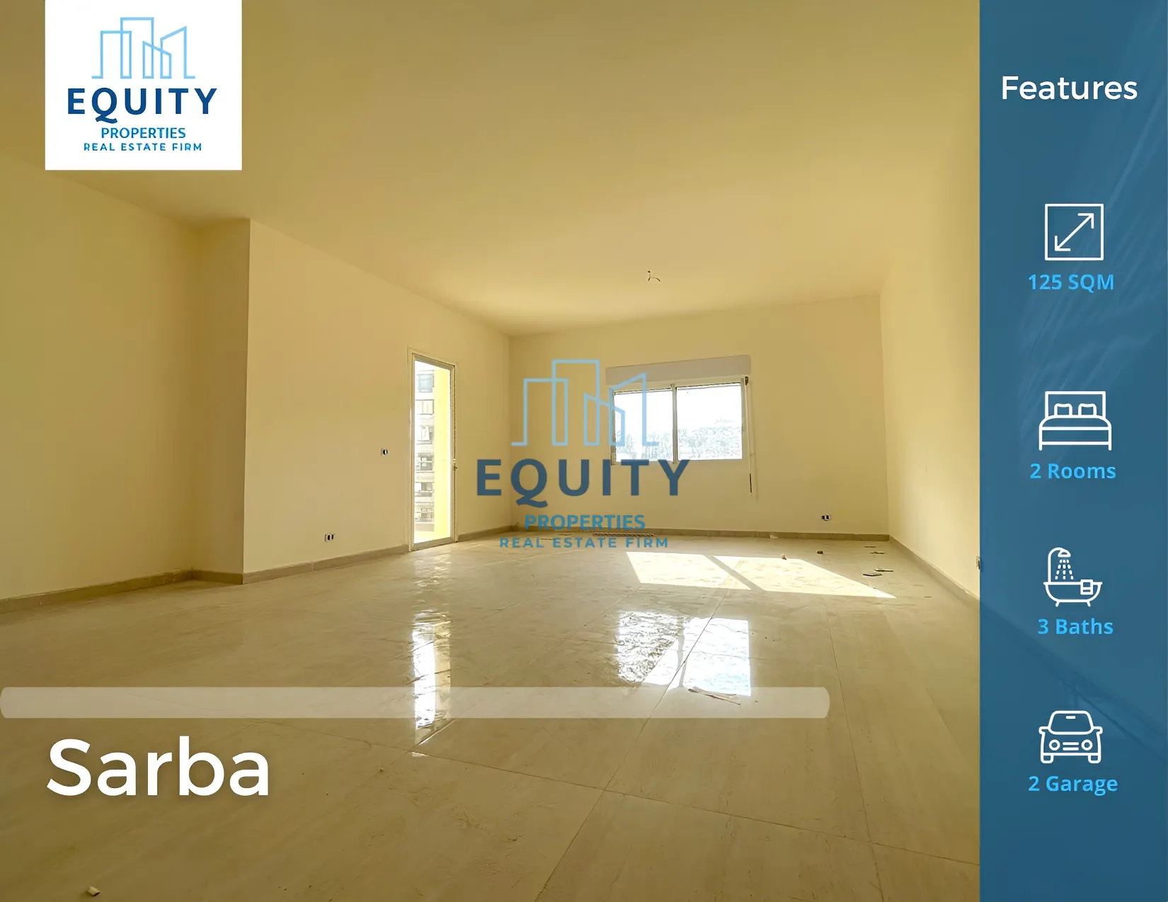Apartment for Rent in Sarba - 2 bed, 3 bath