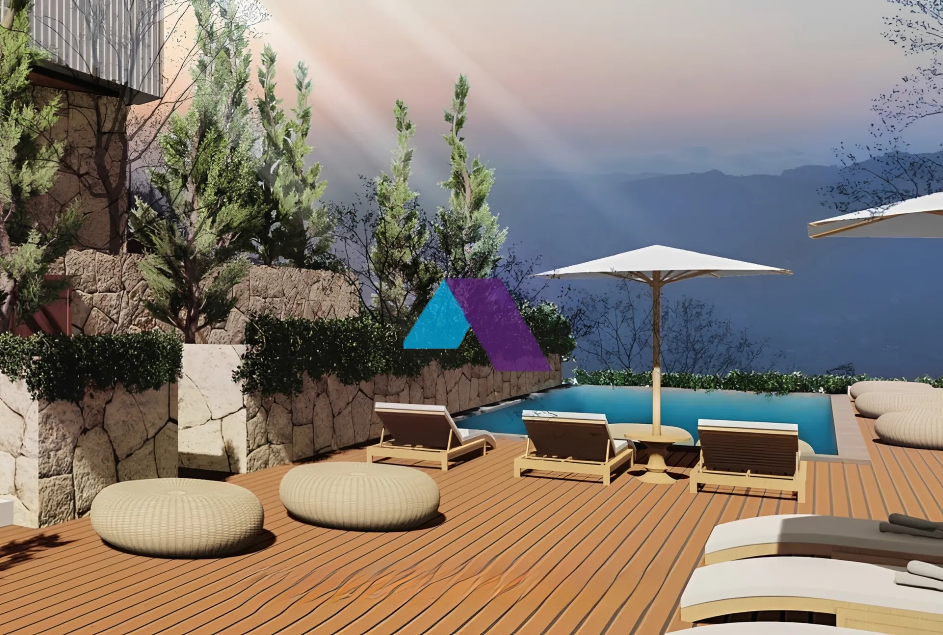 Chalet for Sale in Faqra - 2 bed, 3 bath