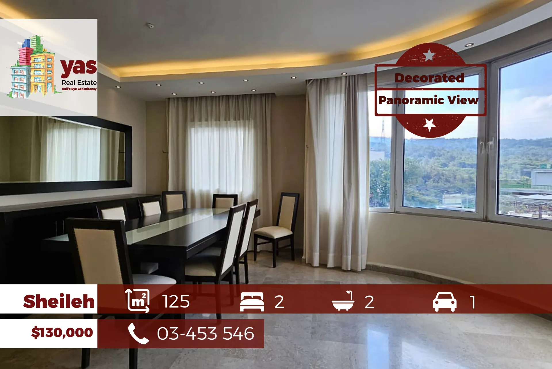 Apartment for Sale in Sehaile - 2 bed, 2 bath