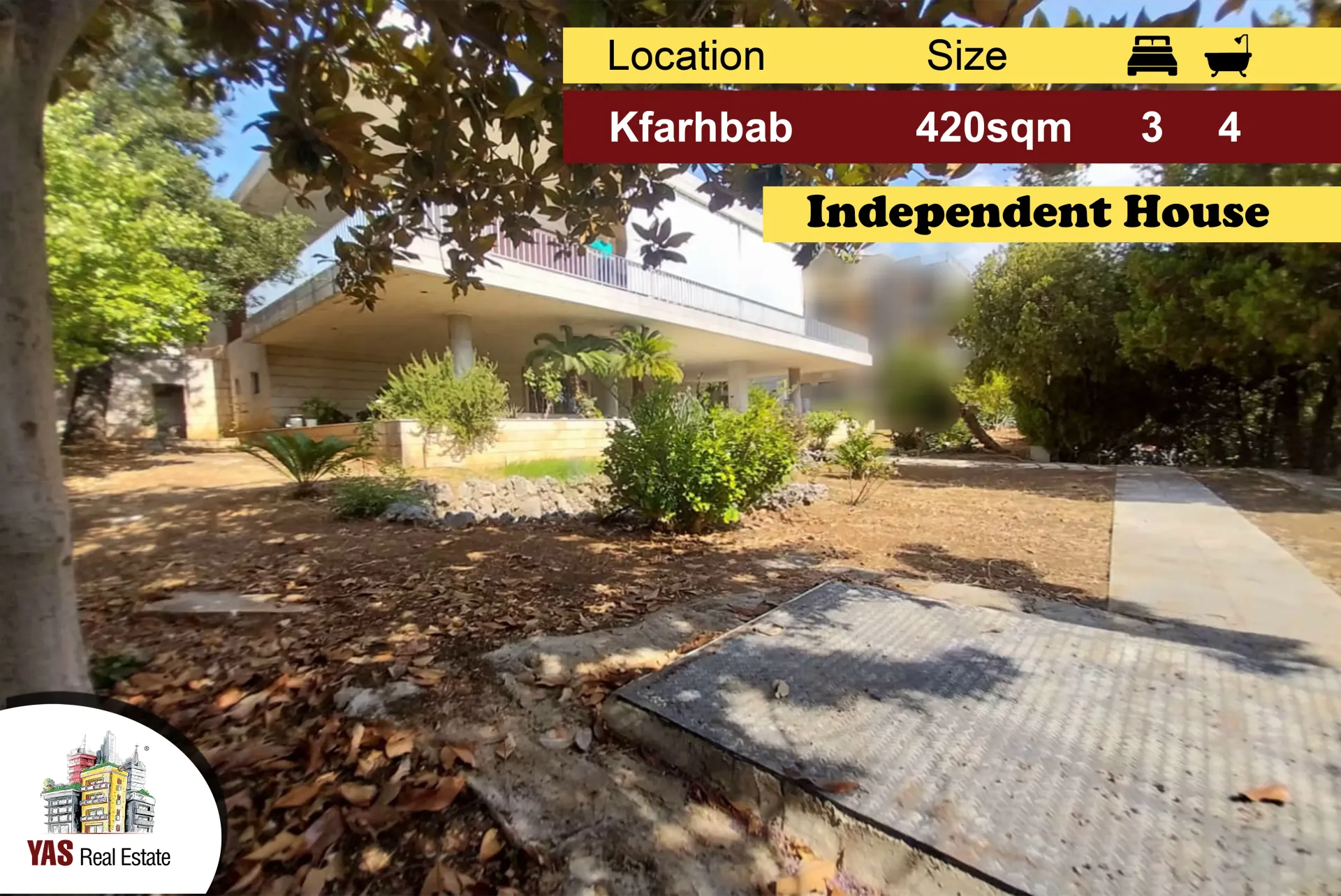Apartment for Sale in Kfar Hbab