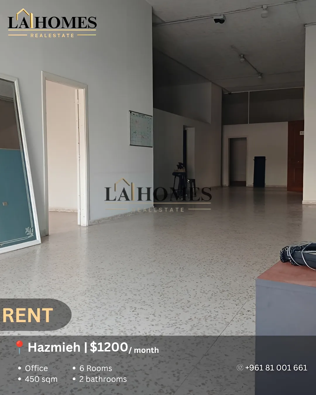Office for rent in Hazmieh