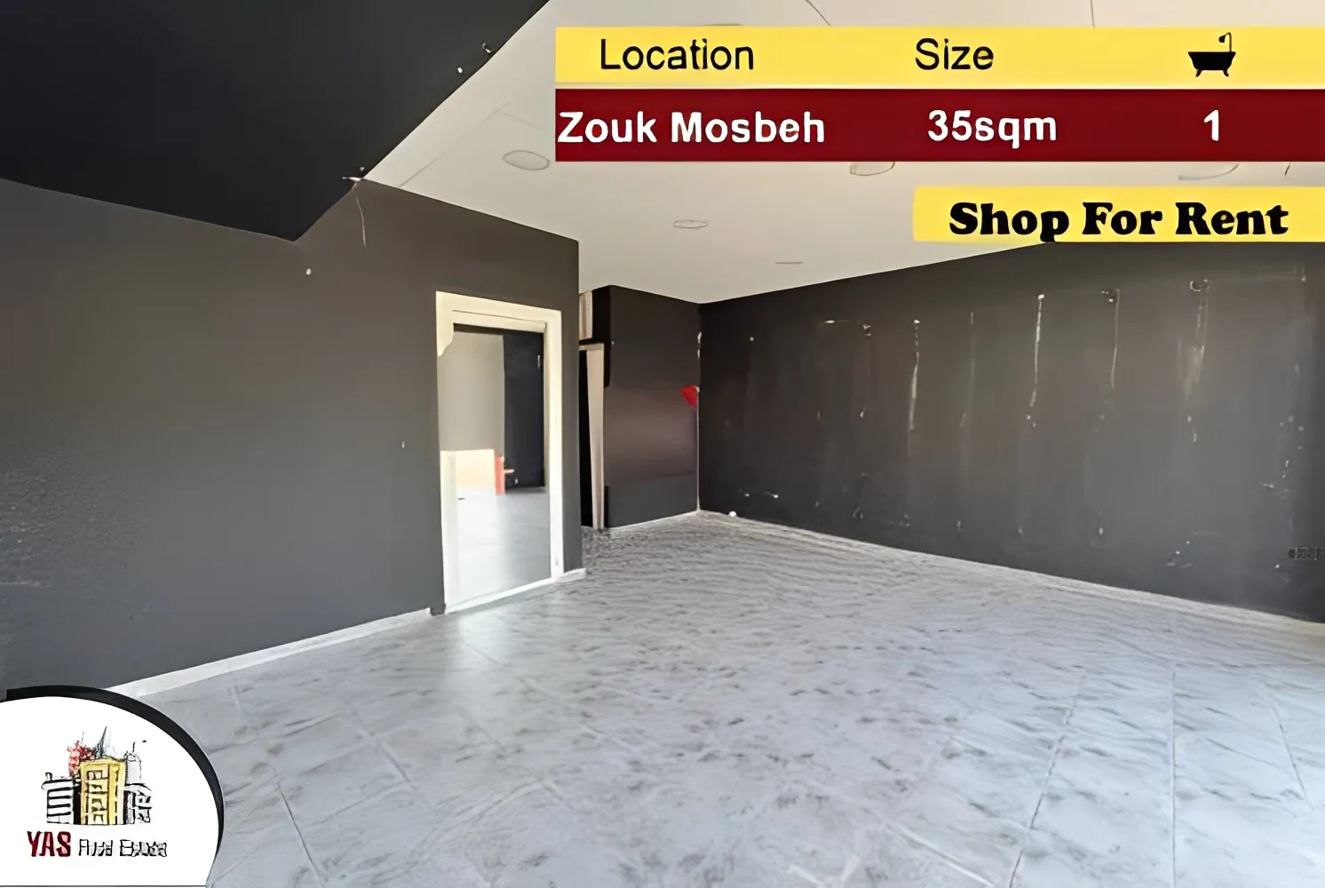 Shop for rent in Zouk Mosbeh