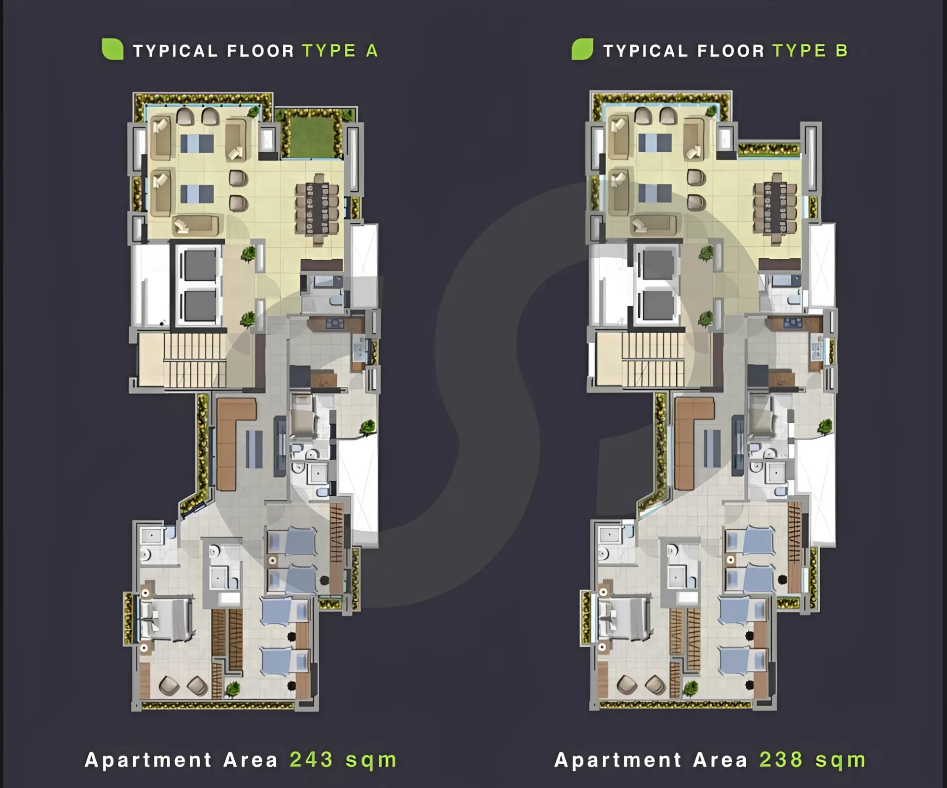 Apartment for Sale in Ras Beirut, Beirut, Lebanon - 3 bed, 5 bath