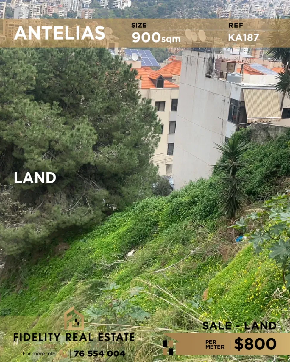 Residential Land for sale in Antelias, Lebanon