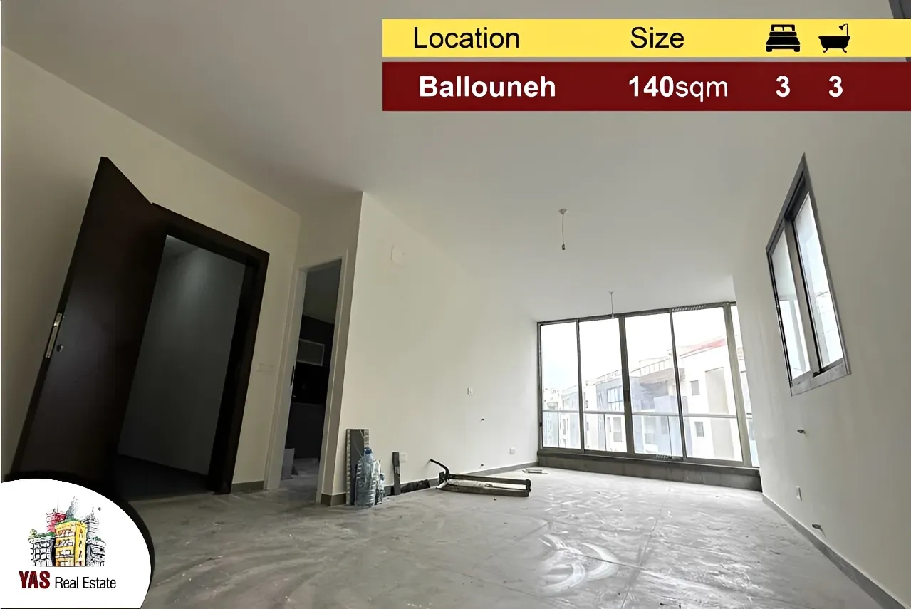 Apartment for Sale in Ballouneh - 3 bed, 3 bath