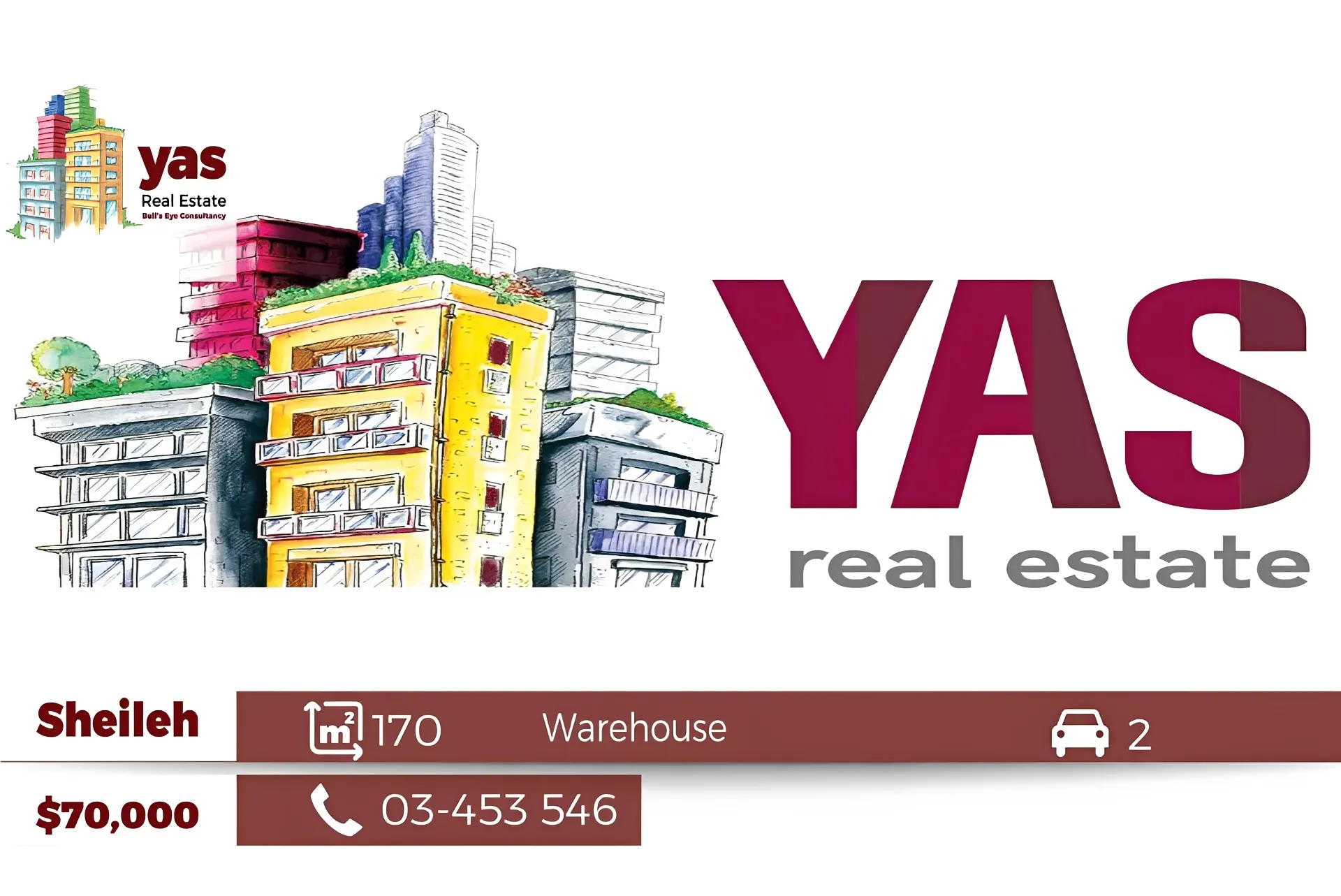 Warehouse for Sale in Sehaile