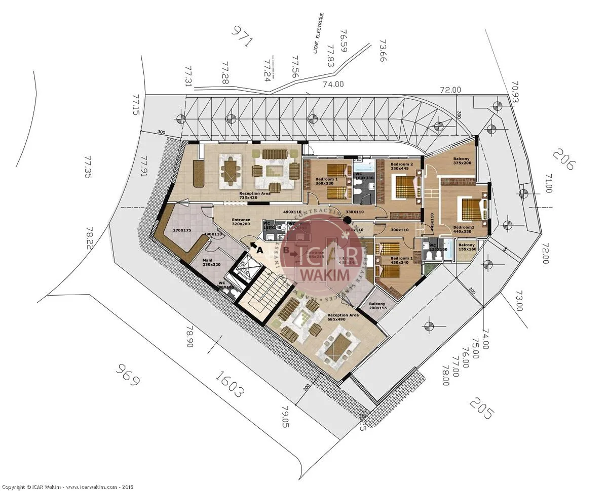 Apartment for Sale in Adonis - 3 bed, 2 bath