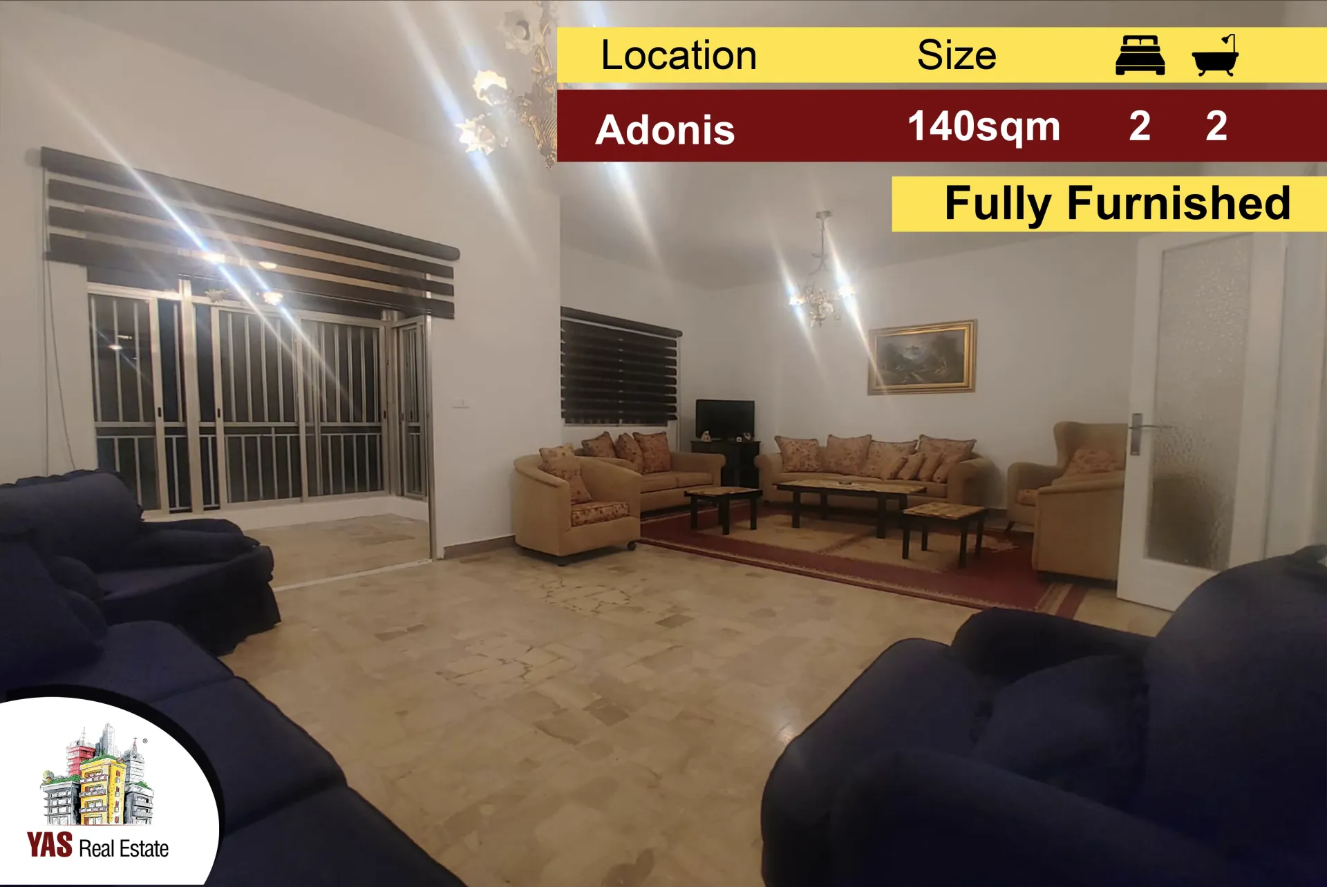 Apartment for Sale in Adonis - 2 bed, 2 bath