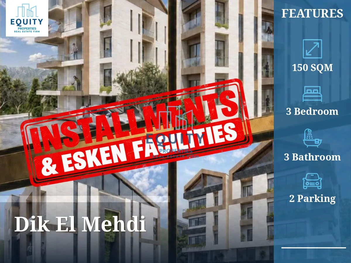 Apartment for sale in Dik El Mehdi