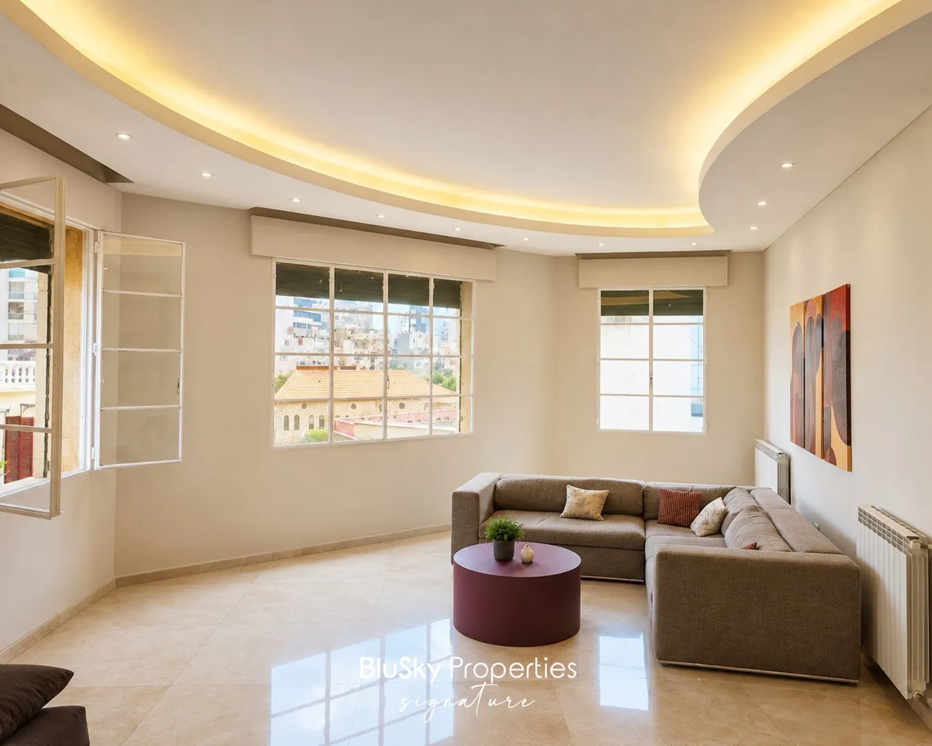 Apartment for rent in Saifi village, beirut, lebanon