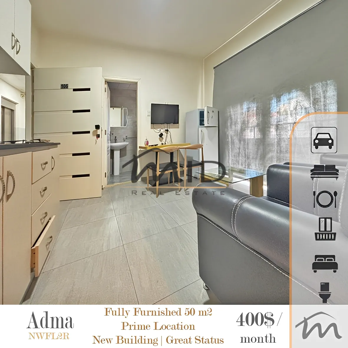 Apartment for rent in Adma w Dafnah