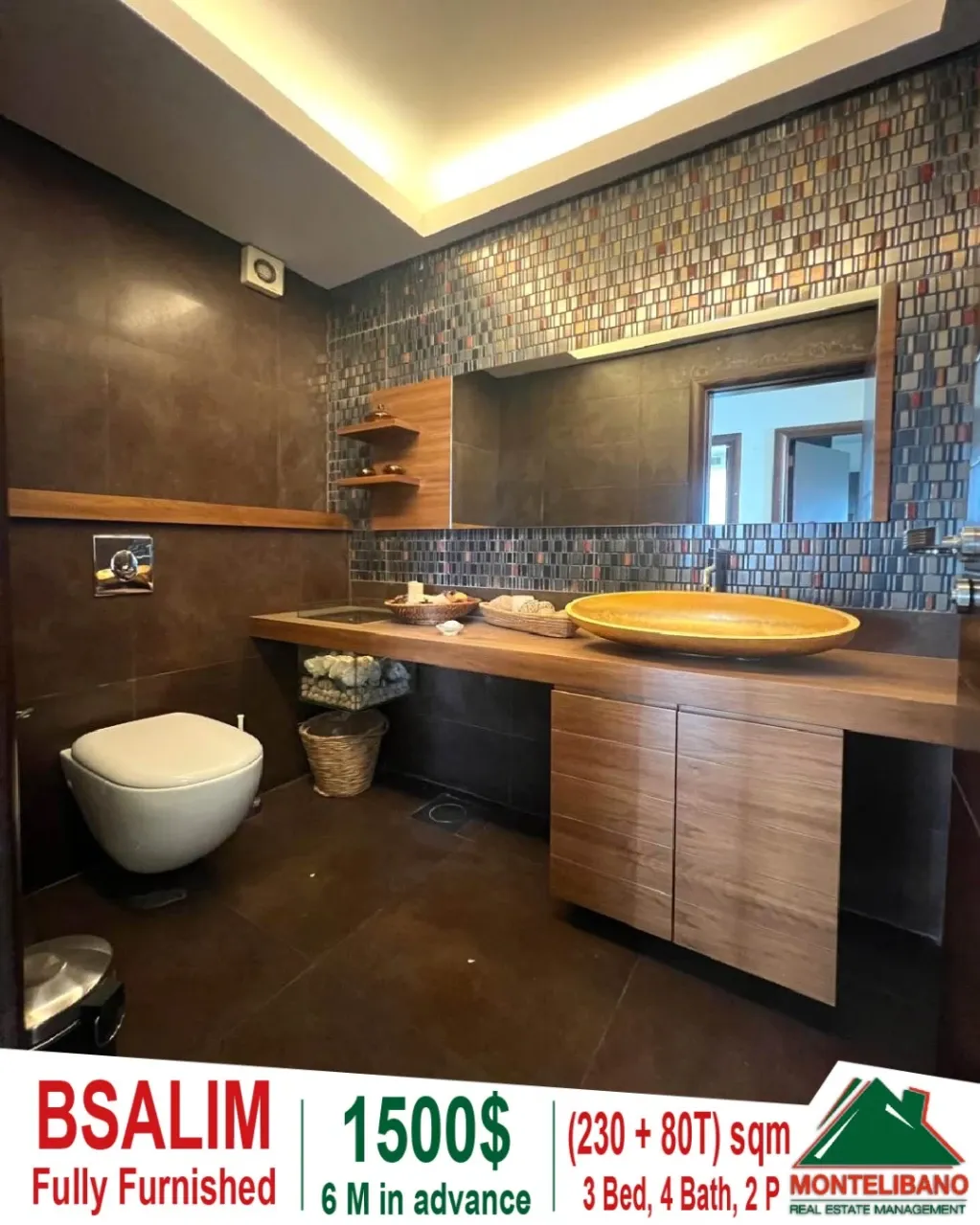 Apartment for rent in Bsalim, Lebanon