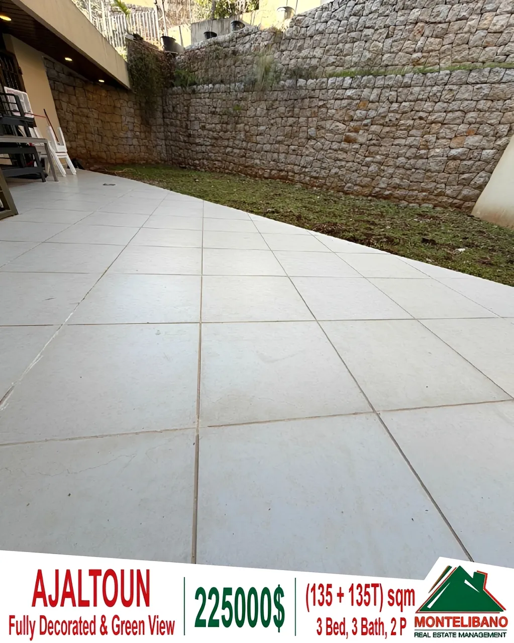 Apartment for sale in Ajaltoun, Lebanon