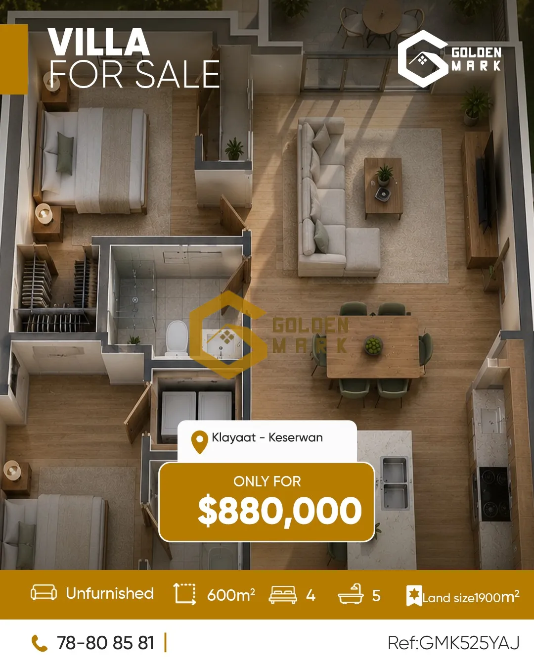 Apartment for Sale in Qlayaat